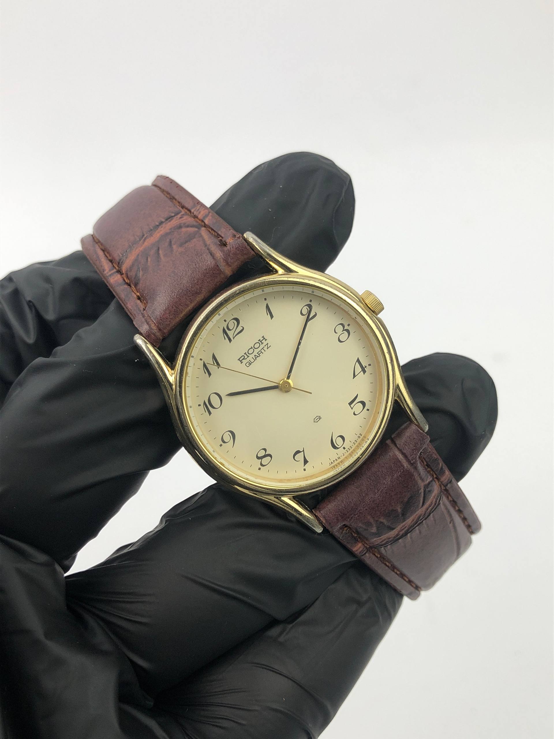 KLASIK RICOH QUARTZ ARABIC DIAL - Gambar 4