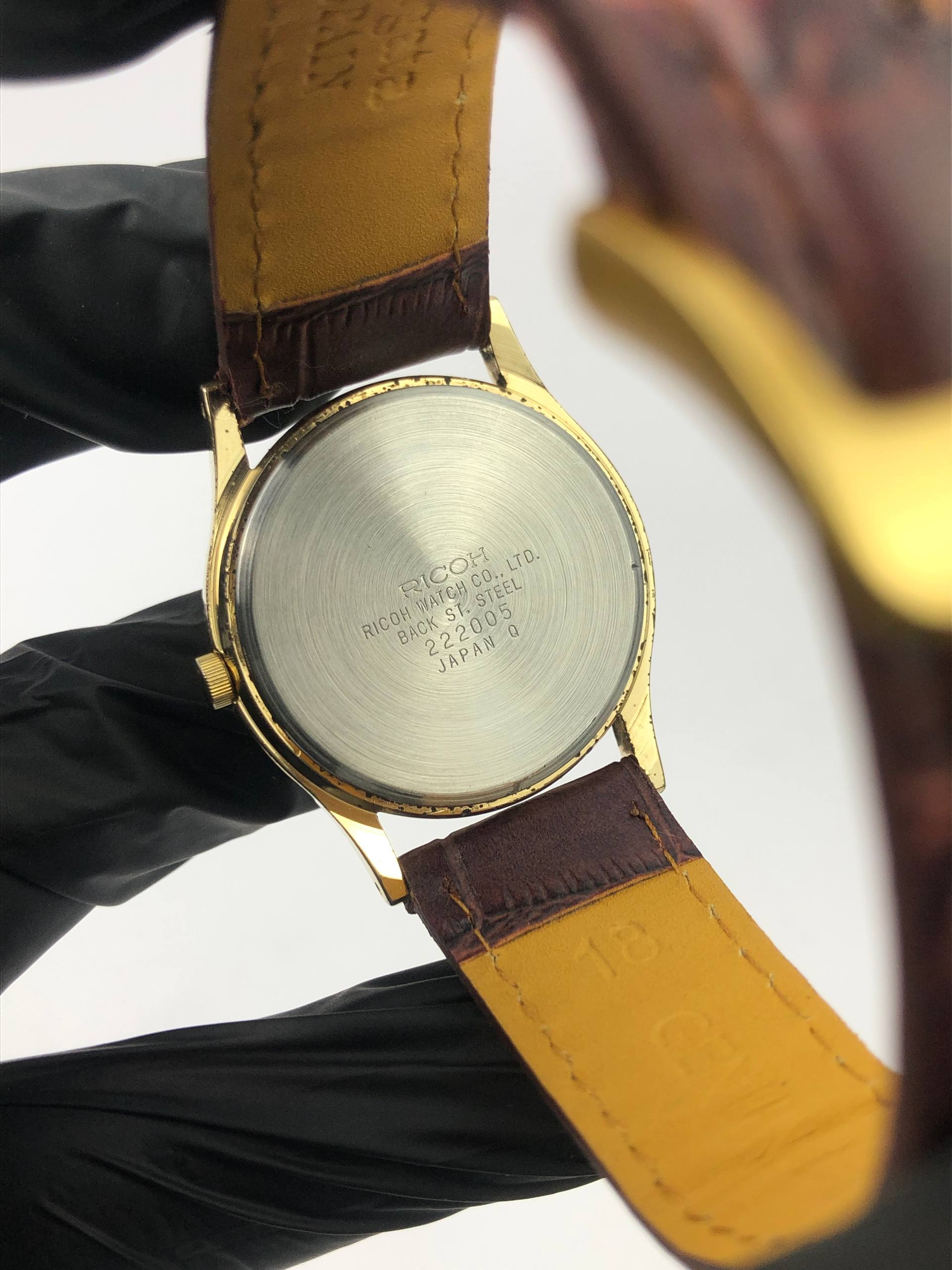 KLASIK RICOH QUARTZ ARABIC DIAL - Gambar 7