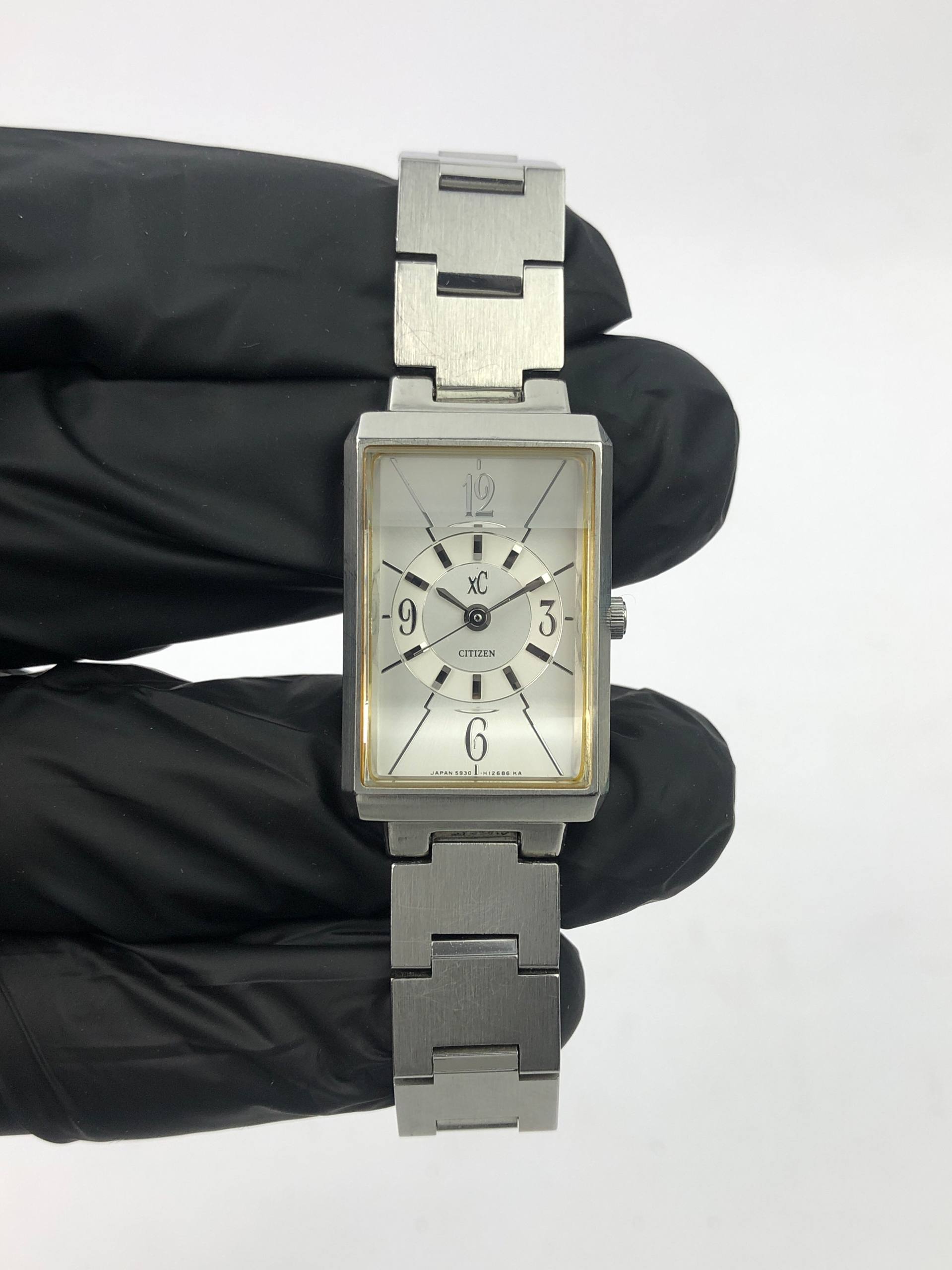 CITIZEN EXCEED TANK LADIES ALL ORIGINAL - Gambar 2