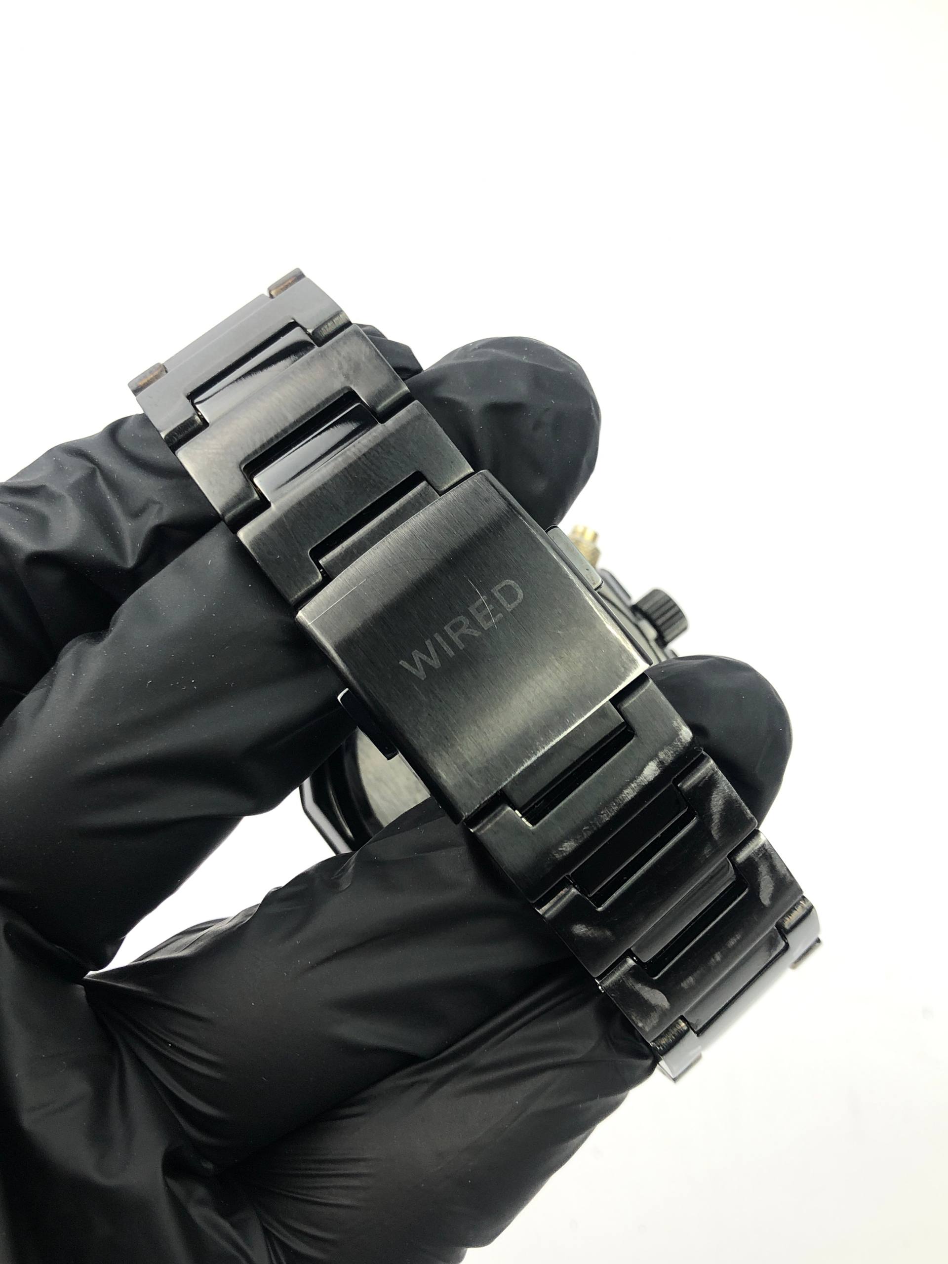 SEIKO WIRED JAPAN CRONOGRAPH MAROON DIAL - Gambar 7