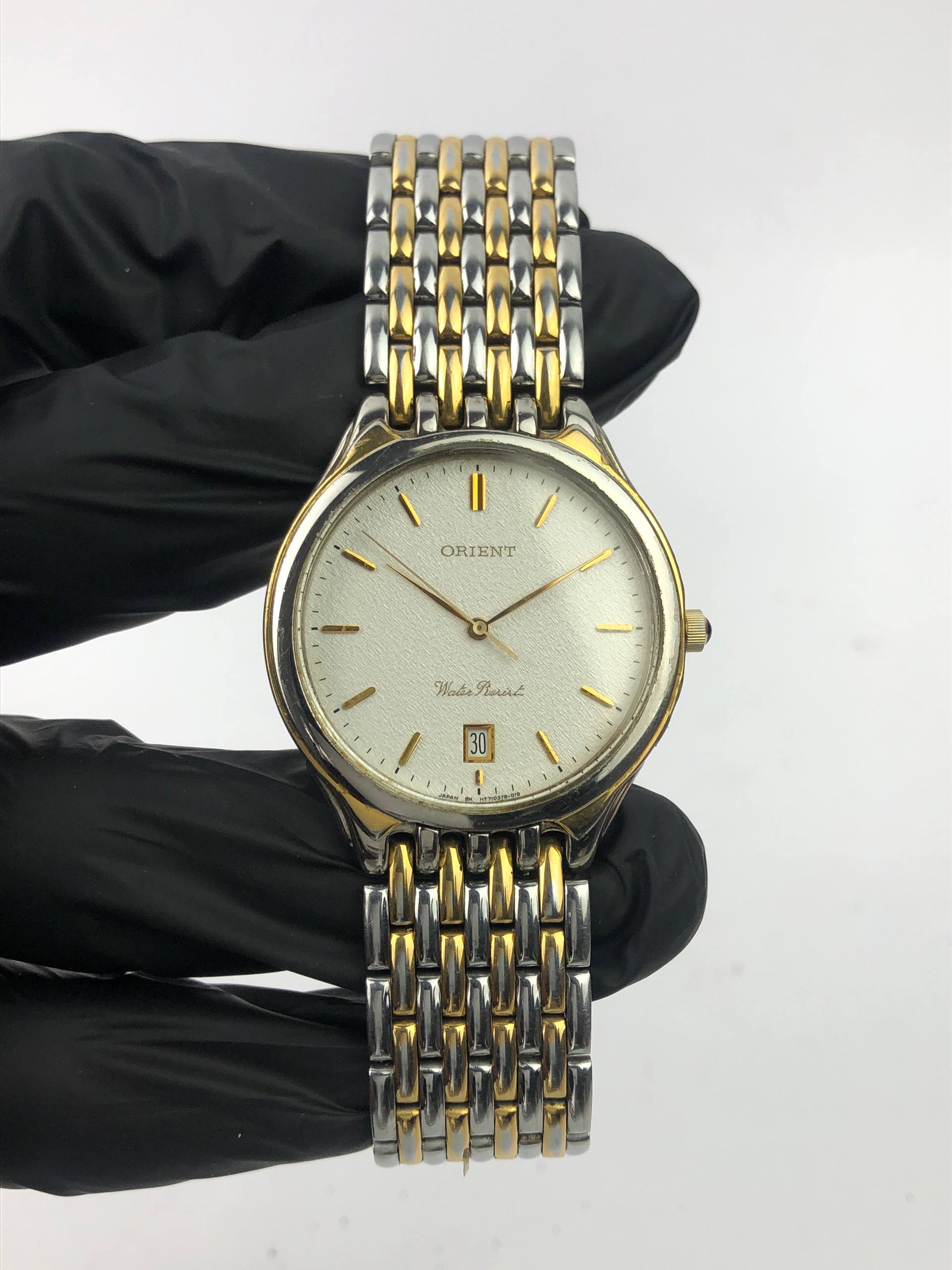 ORIENT KLASIK DIAL TEXTURE TWOTONE - Gambar 2