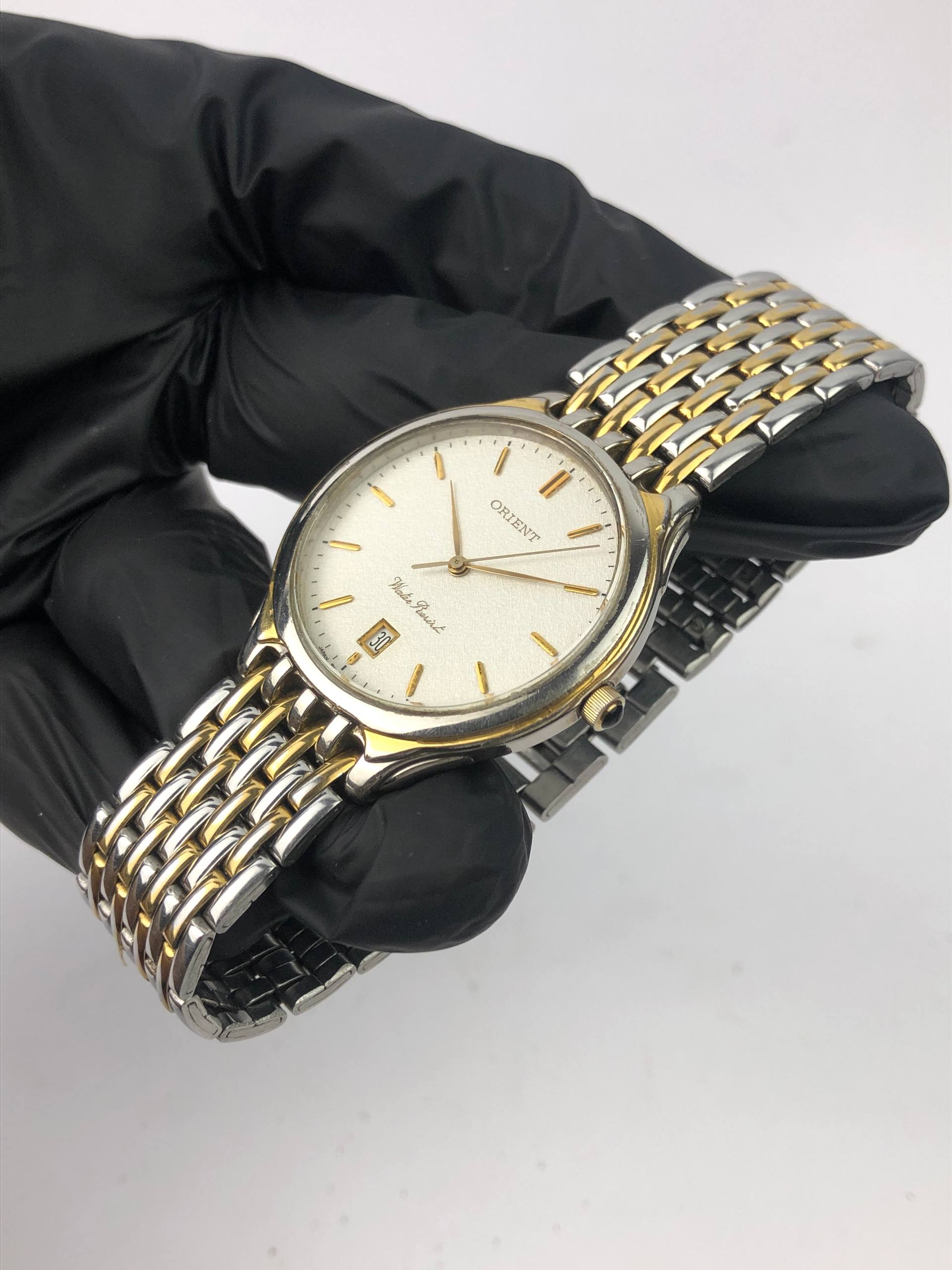 ORIENT KLASIK DIAL TEXTURE TWOTONE - Gambar 3