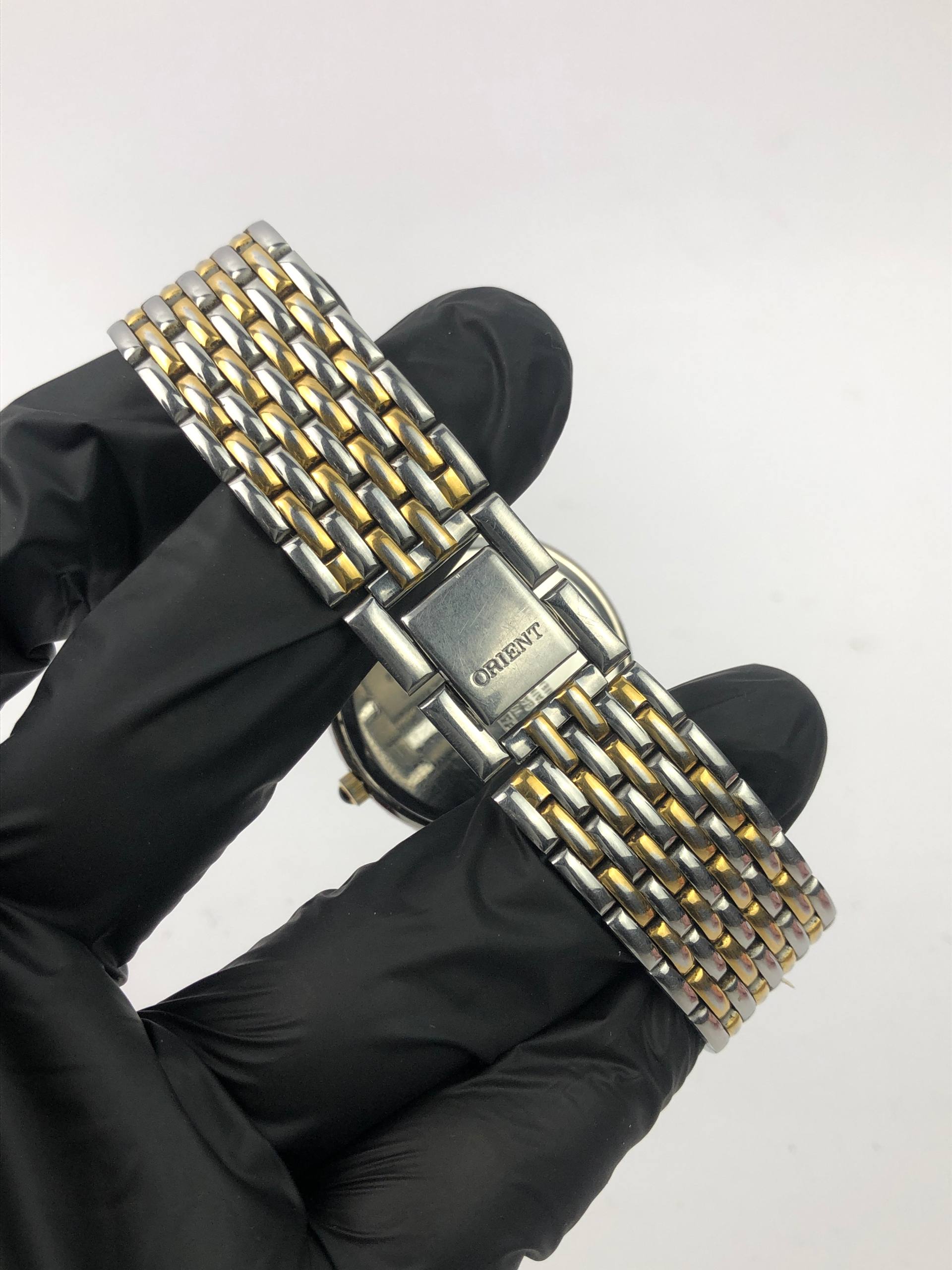 ORIENT KLASIK DIAL TEXTURE TWOTONE - Gambar 8