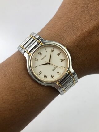 SEIKO DOLCE ROMAN DIAL TWOTONE