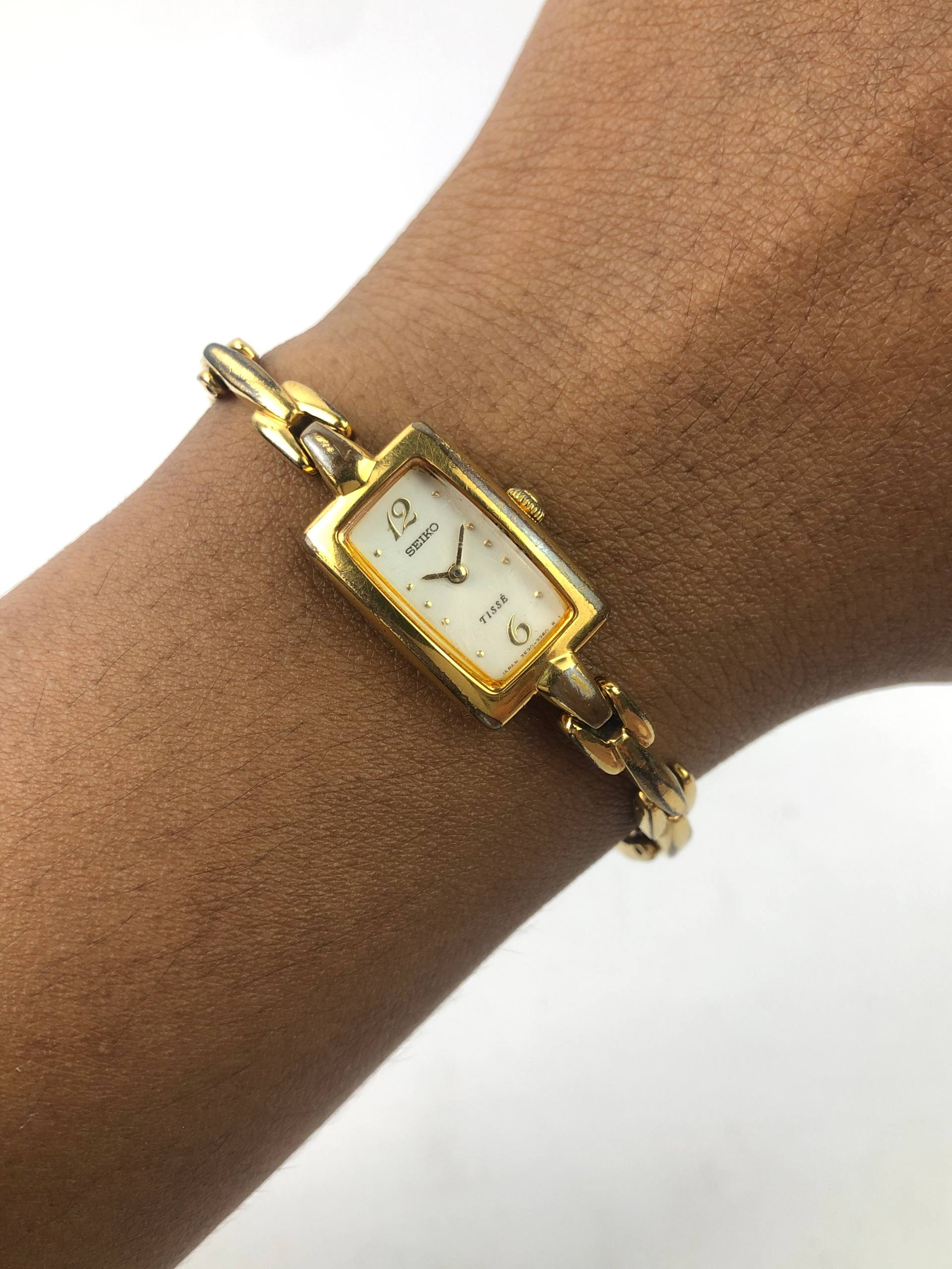 SEIKO TISSE BANGLE QUARTZ ALL ORIGINAL