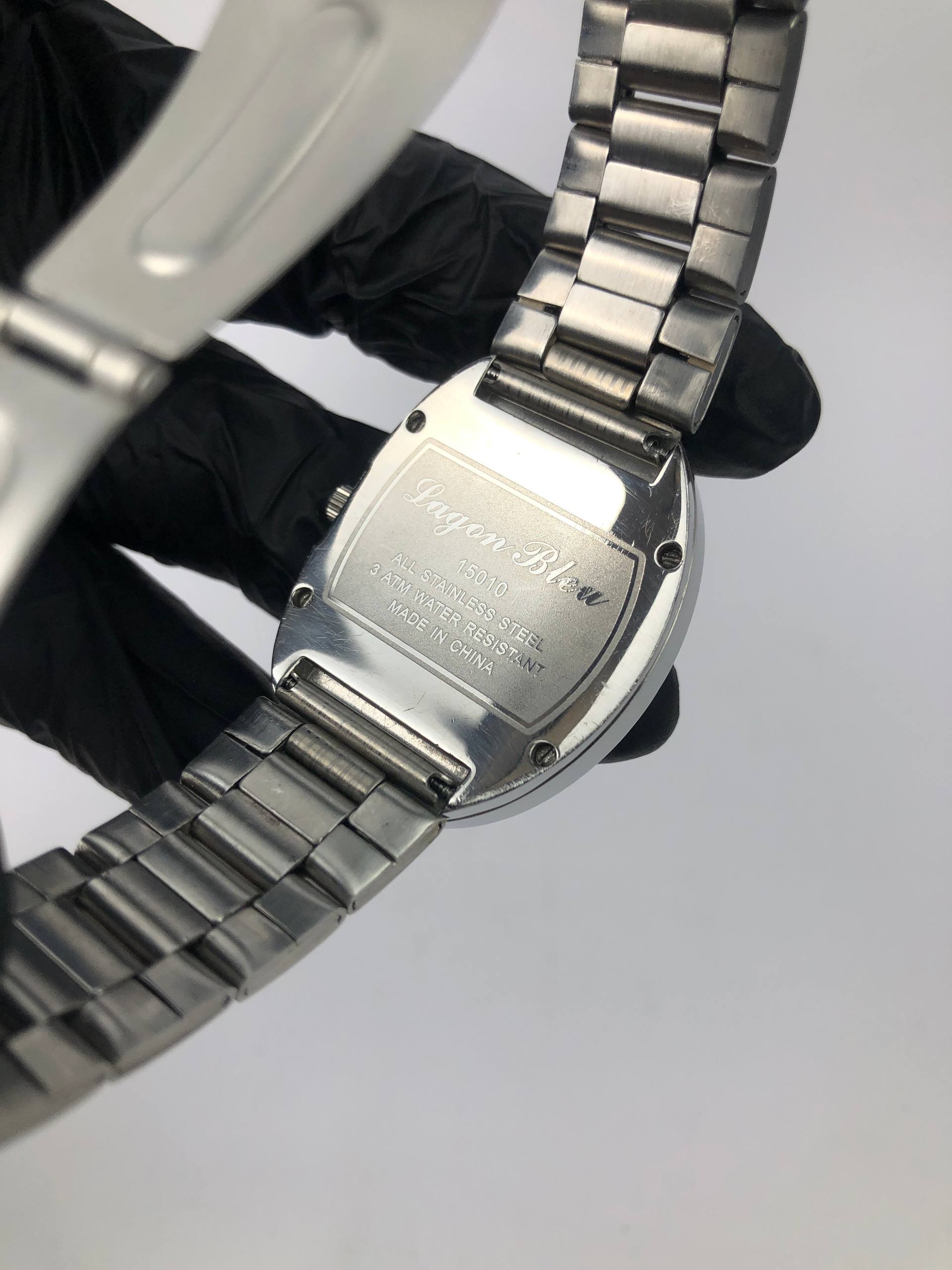 LAGON BLEU MOTIF BEZEL TABUR BATU DENGAN DIAL NAGA - Gambar 7