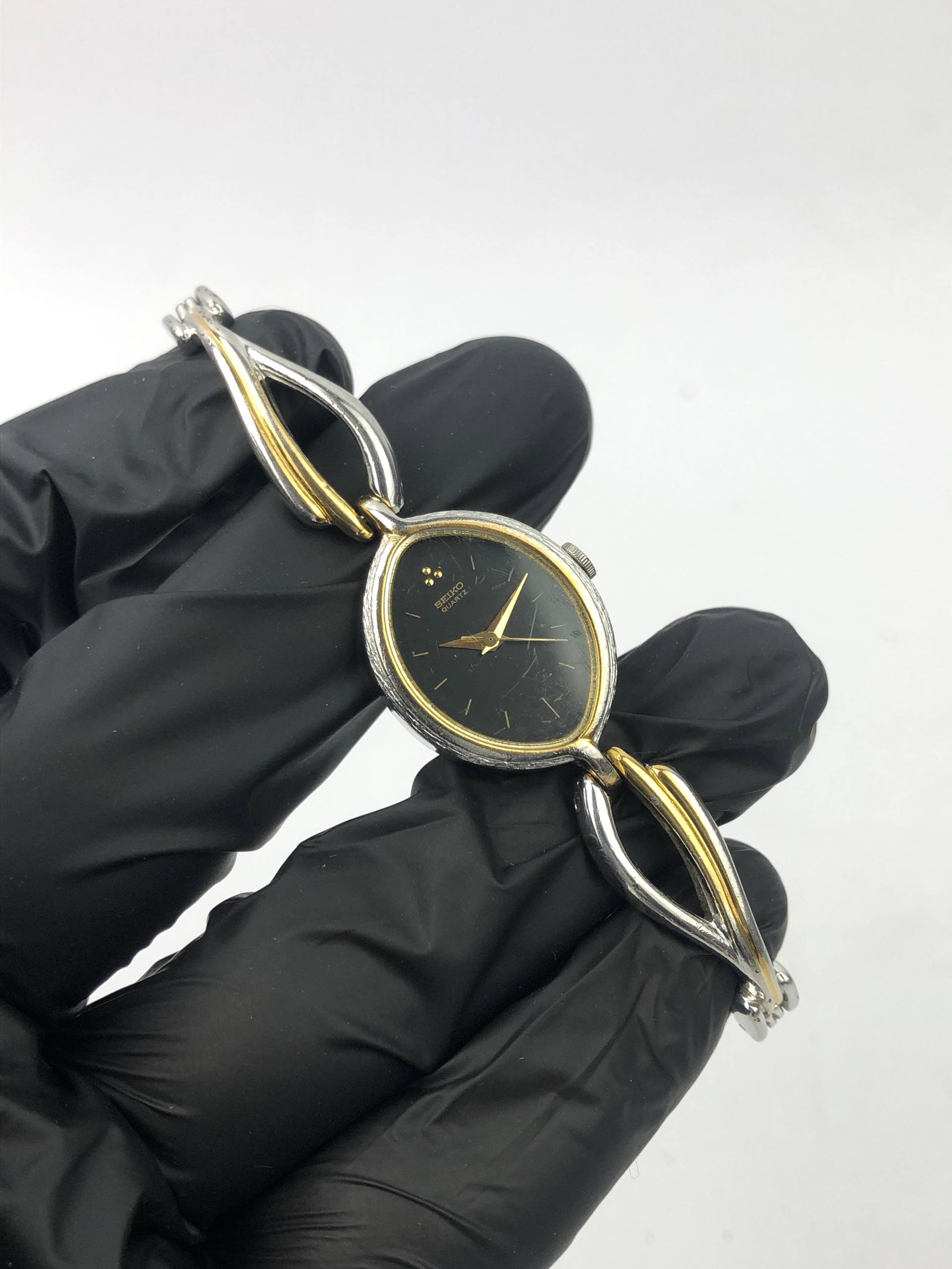 SEIKO BANGLE QUARTZ TWOTONE - Gambar 4