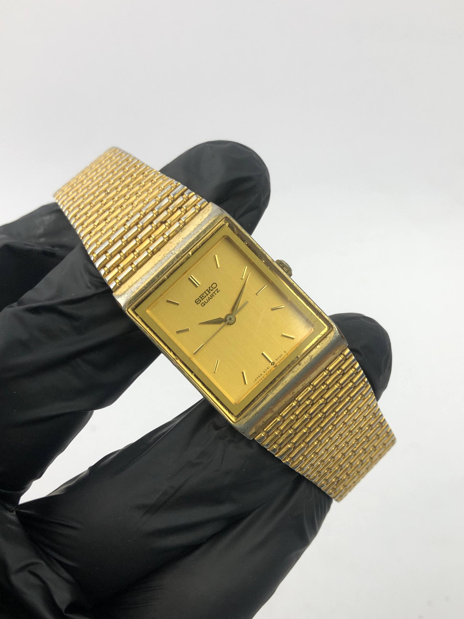 SEIKO QUARTZ TANK ALL ORIGINAL - Gambar 4