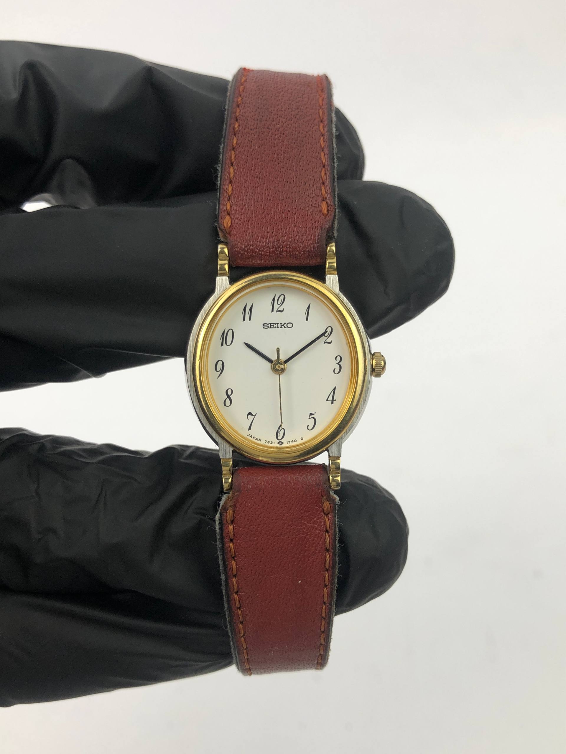 SEIKO QUARTZ BREGUET DIAL TWOTONE - Gambar 2