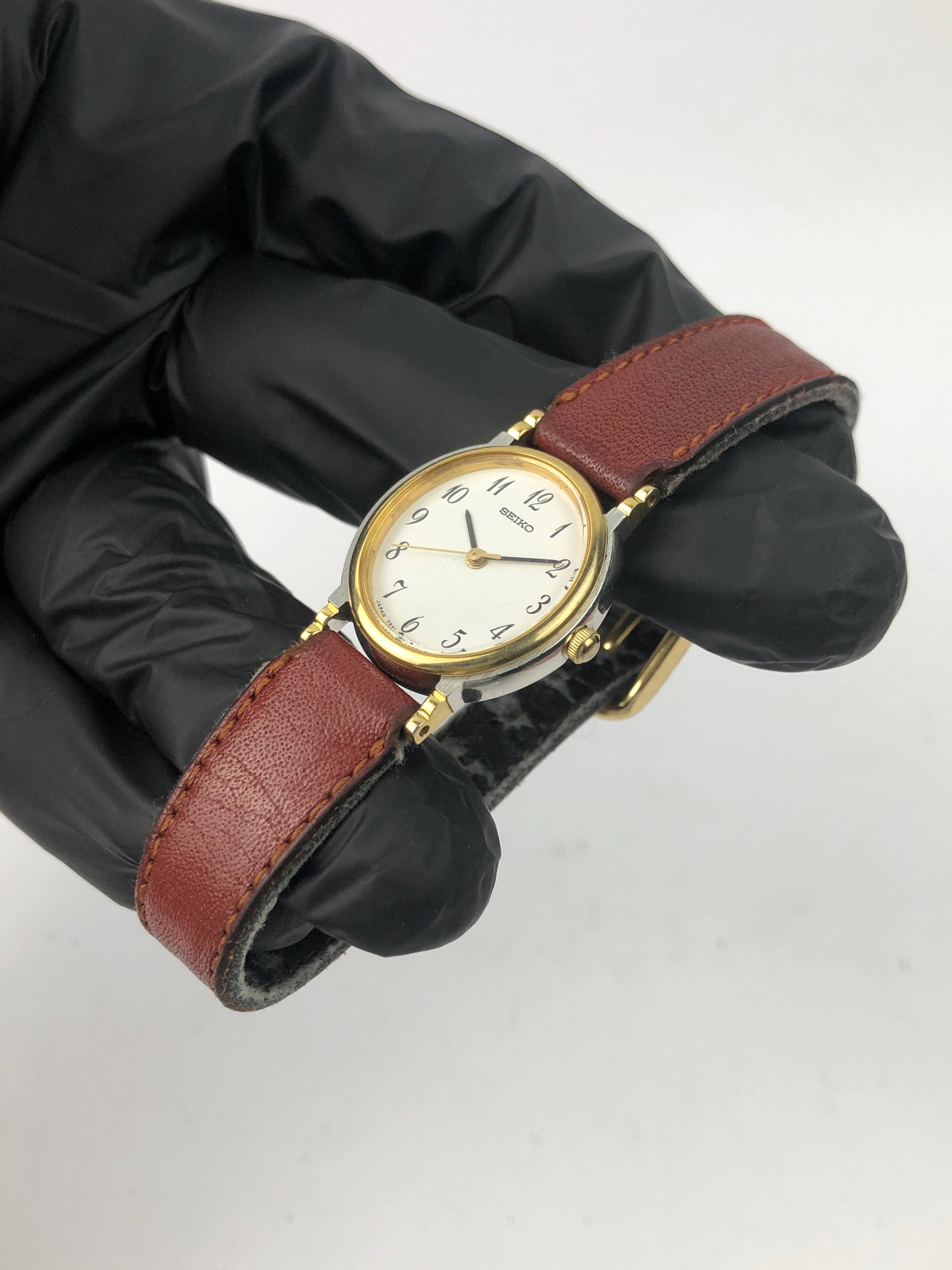 SEIKO QUARTZ BREGUET DIAL TWOTONE - Gambar 3