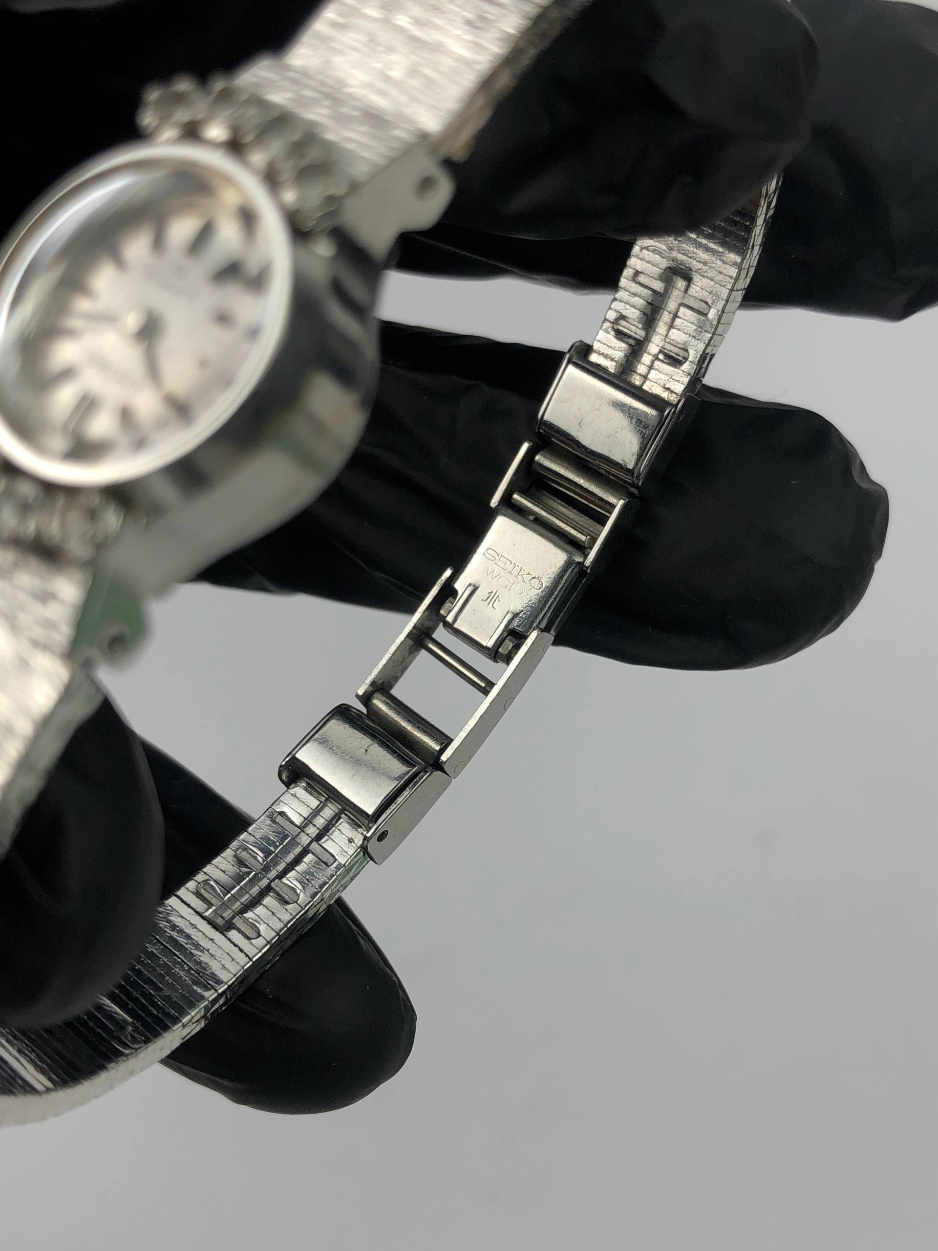 SEIKO LADIES VINTAGE WITH DIAMOND BEZEL - Gambar 7
