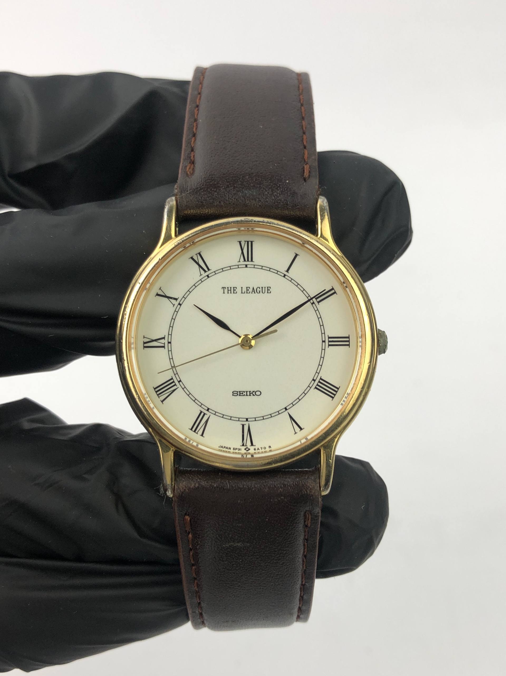 SEIKO THE LEAGUE ROUND ROMAN DIAL - Gambar 2