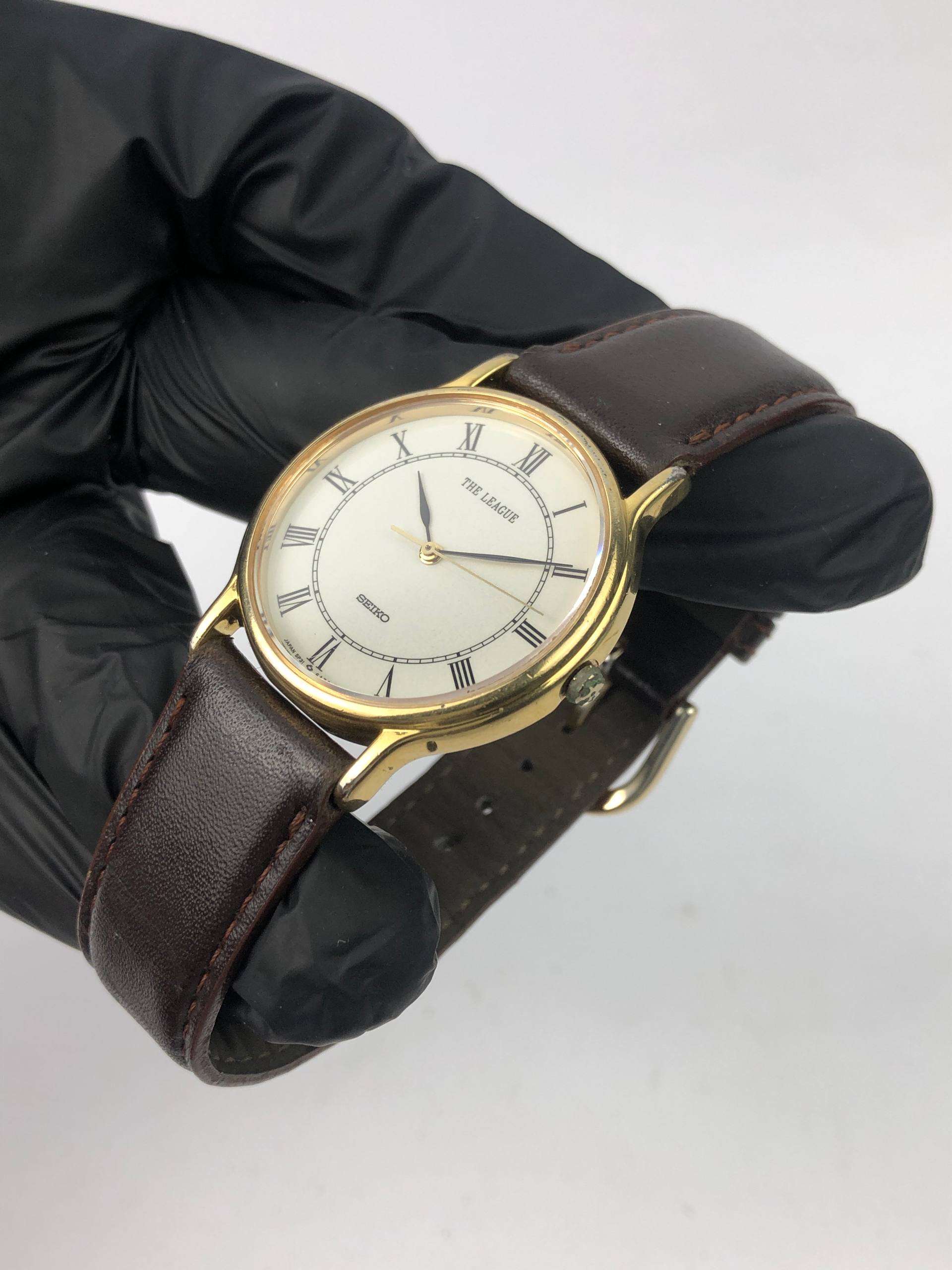 SEIKO THE LEAGUE ROUND ROMAN DIAL - Gambar 3