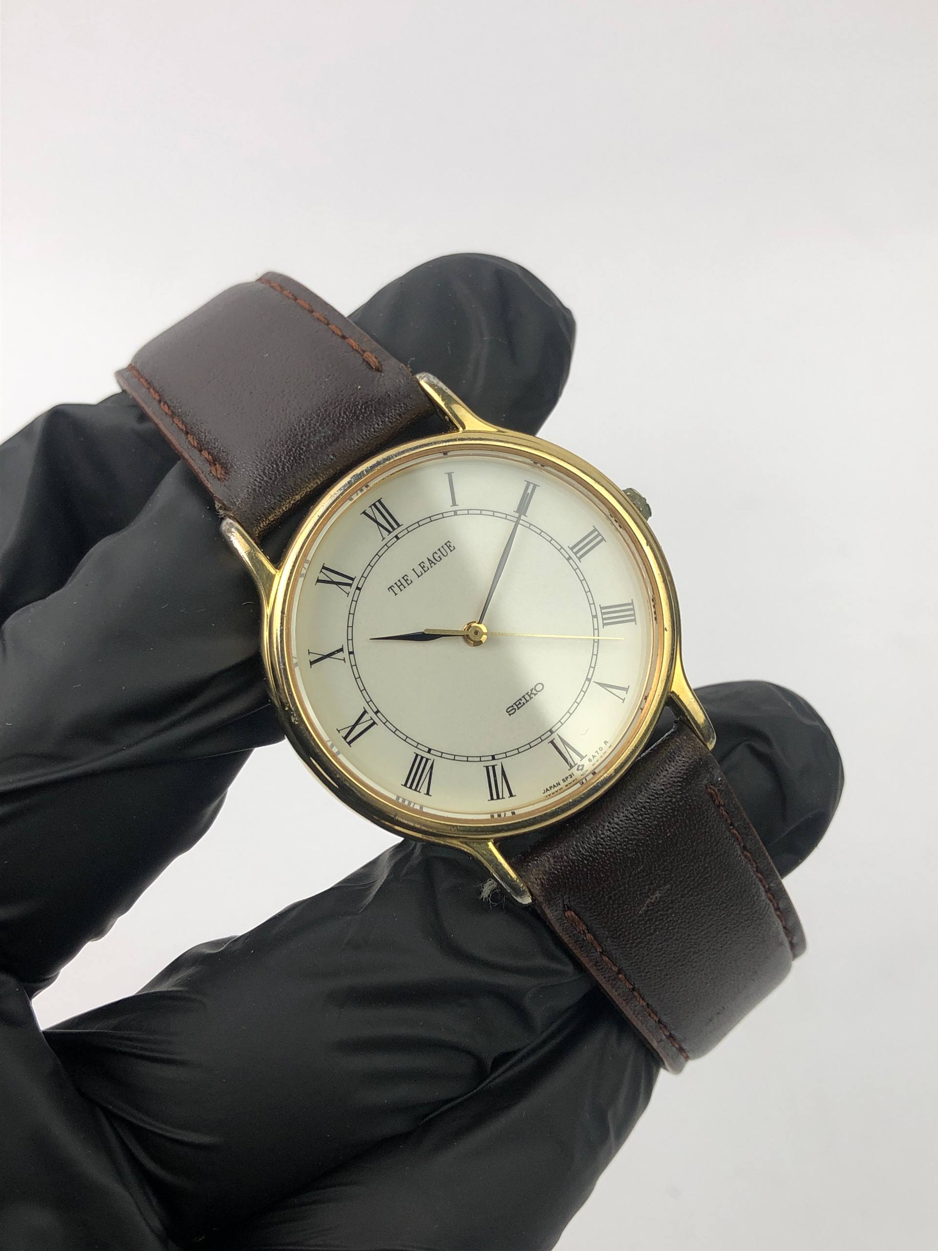 SEIKO THE LEAGUE ROUND ROMAN DIAL - Gambar 4