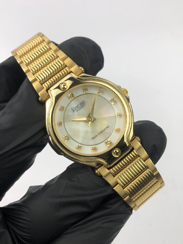 KLAUSE LADIES MOP DIAL CUTTING GLASS CRYSTAL - Gambar 4