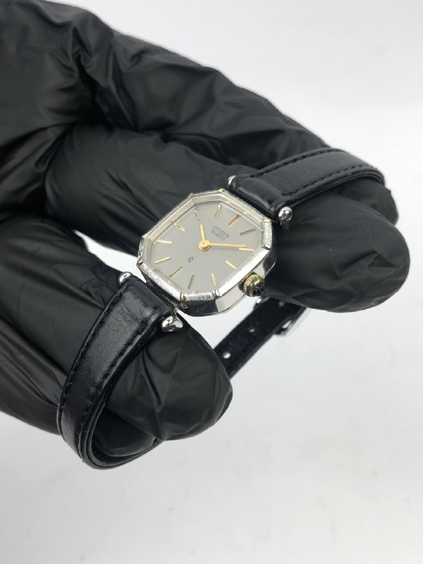 EKLUSIF CITIZEN CQ OCTAGON PALLADIUM GREY DIAL - Gambar 3