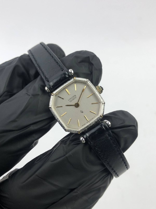 EKLUSIF CITIZEN CQ OCTAGON PALLADIUM GREY DIAL - Gambar 4