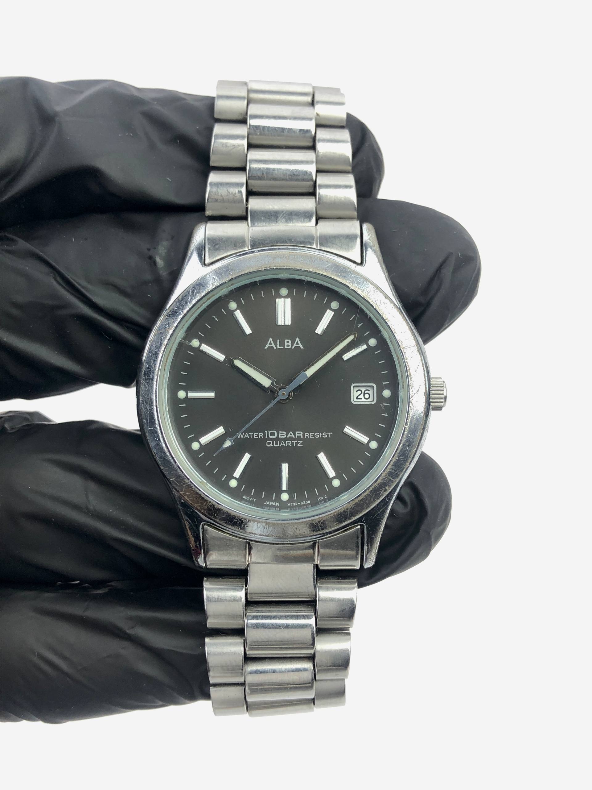 ALBA QUARTZ DATE ALL ORIGINAL - Gambar 2