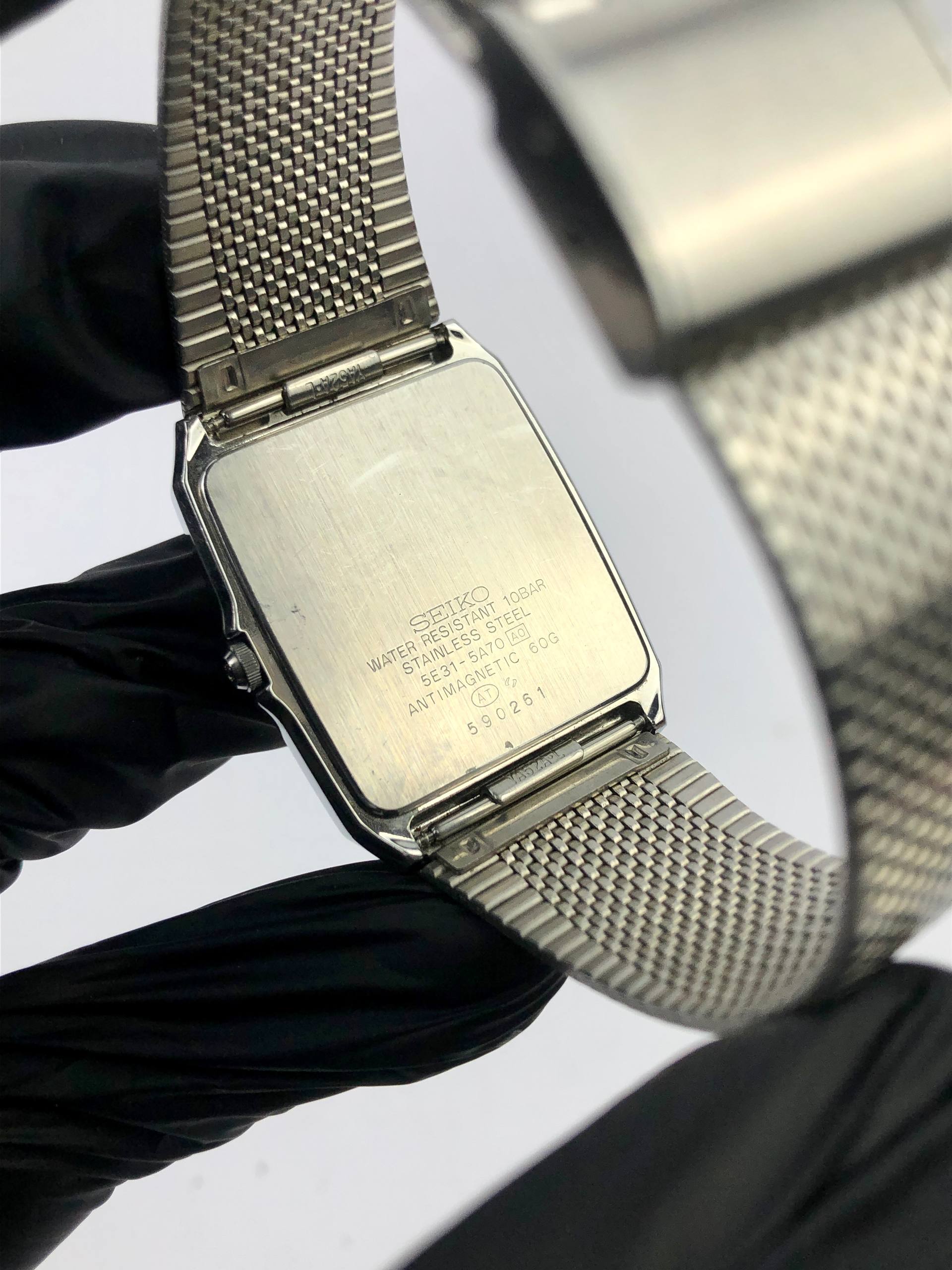 SEIKO SPIRIT SQUARE SANDS DIAL SAPPHIRE GLASS - Gambar 8