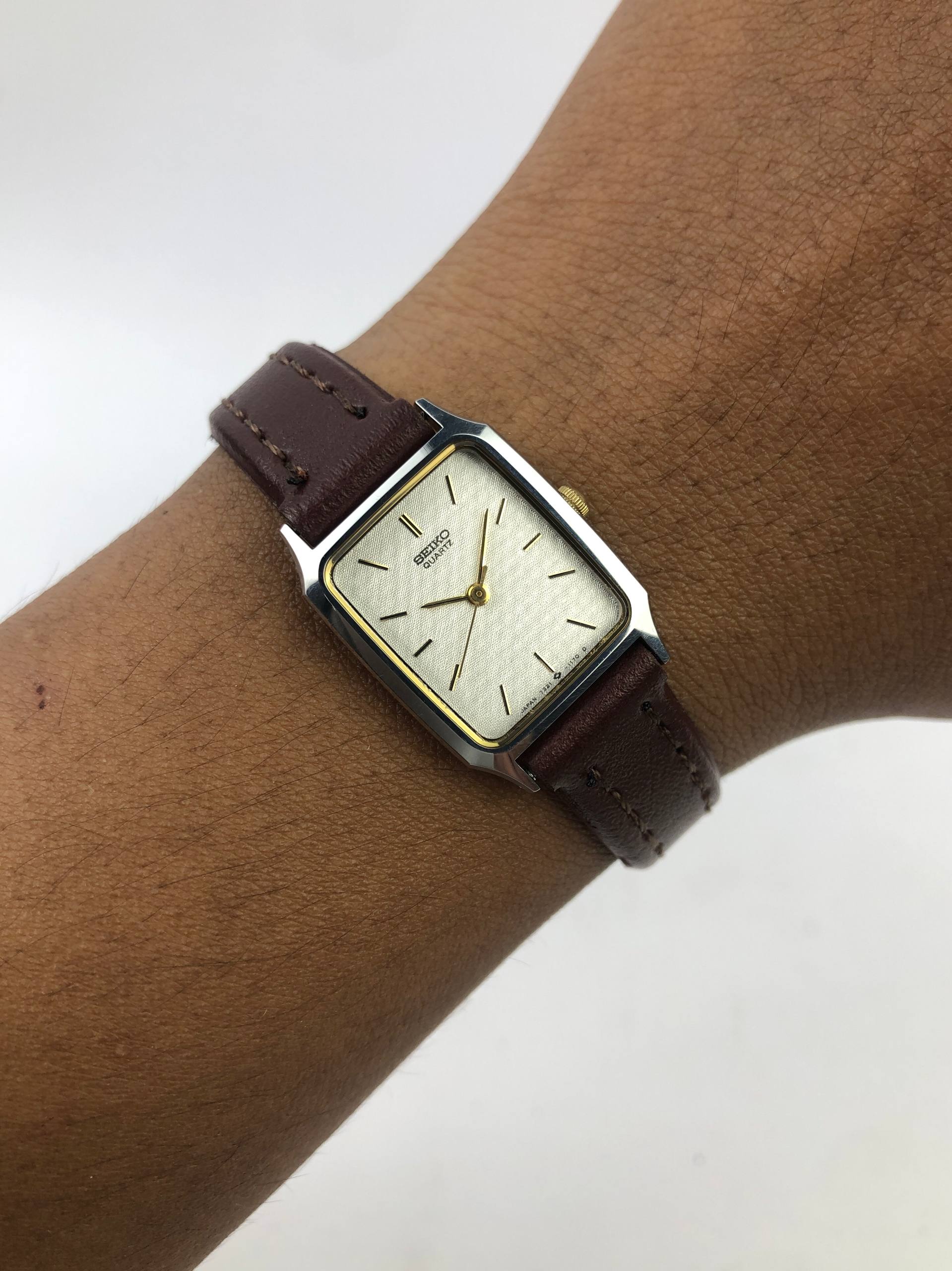 SEIKO LADY NICKLE ALLOY TANK CASE