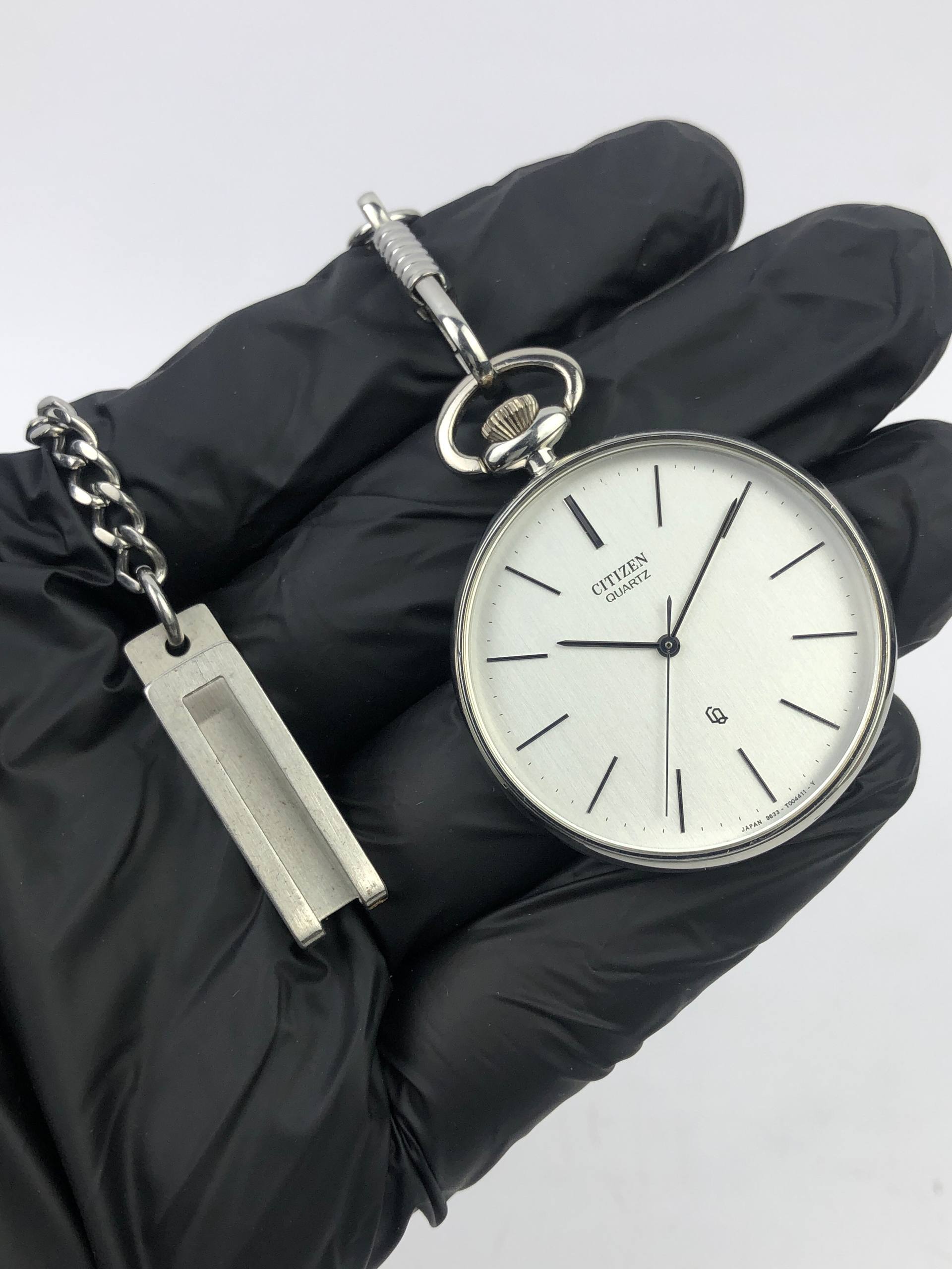 POCKET WATCH CITIZEN CQ ALL ORIGINAL - Gambar 3