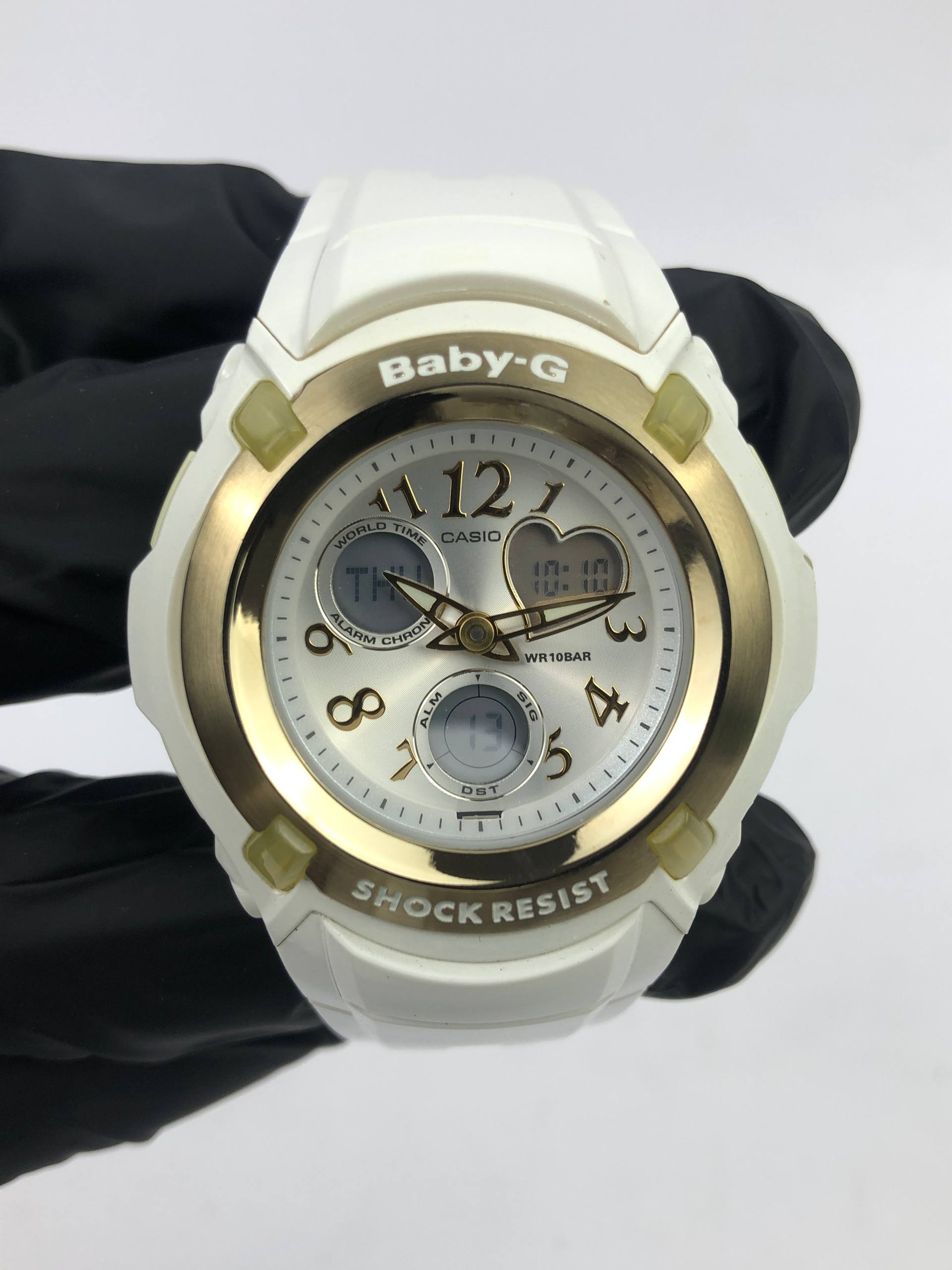 BABY G ANADIGI GOLD BEZEL ORIGINAL - Gambar 2