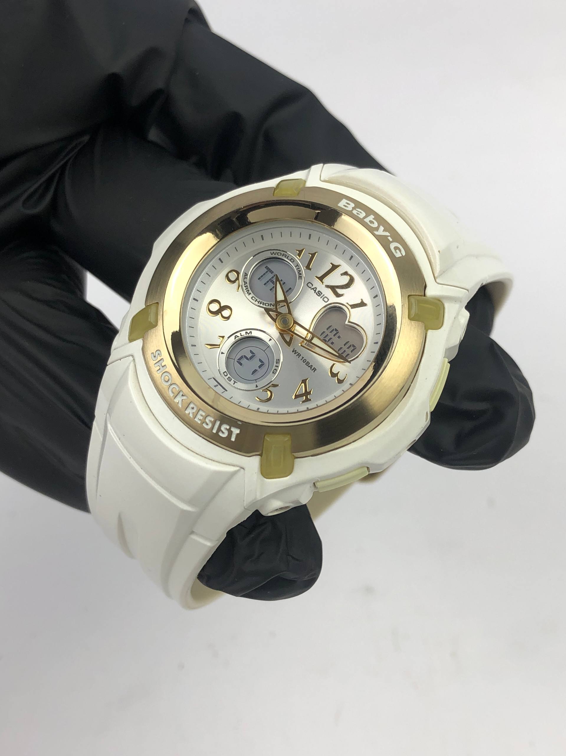 BABY G ANADIGI GOLD BEZEL ORIGINAL - Gambar 3