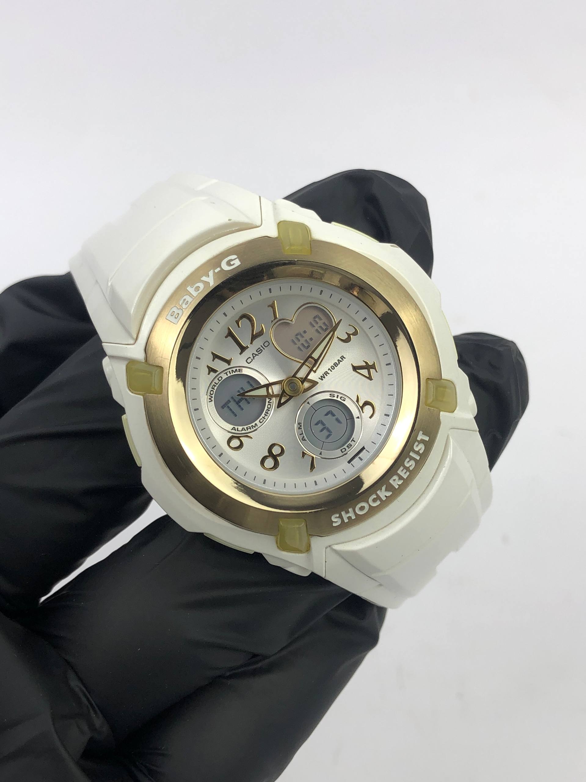 BABY G ANADIGI GOLD BEZEL ORIGINAL - Gambar 4