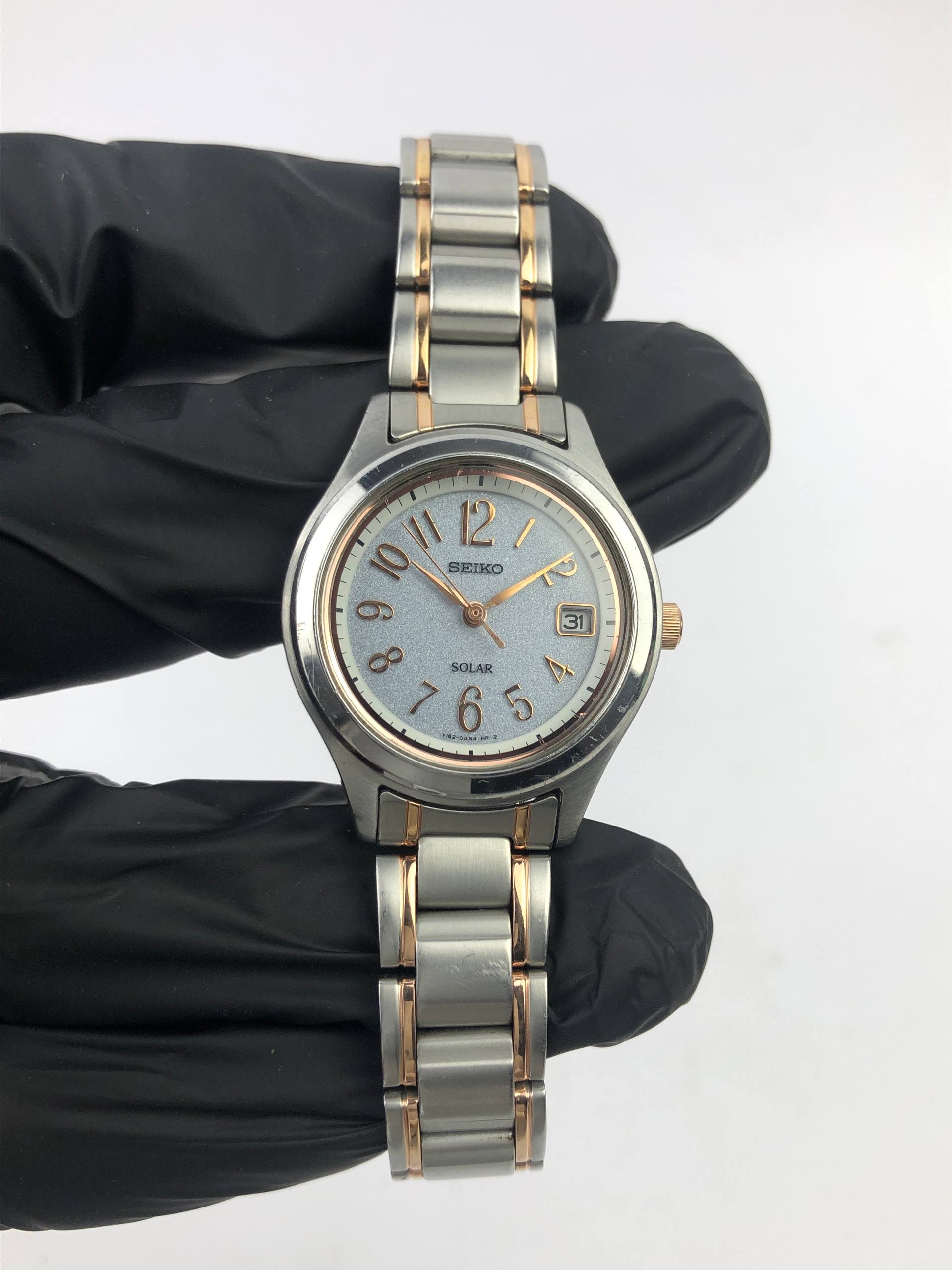 SEIKO SOLAR LADIES TEXTURE SANDS DIAL - Gambar 2