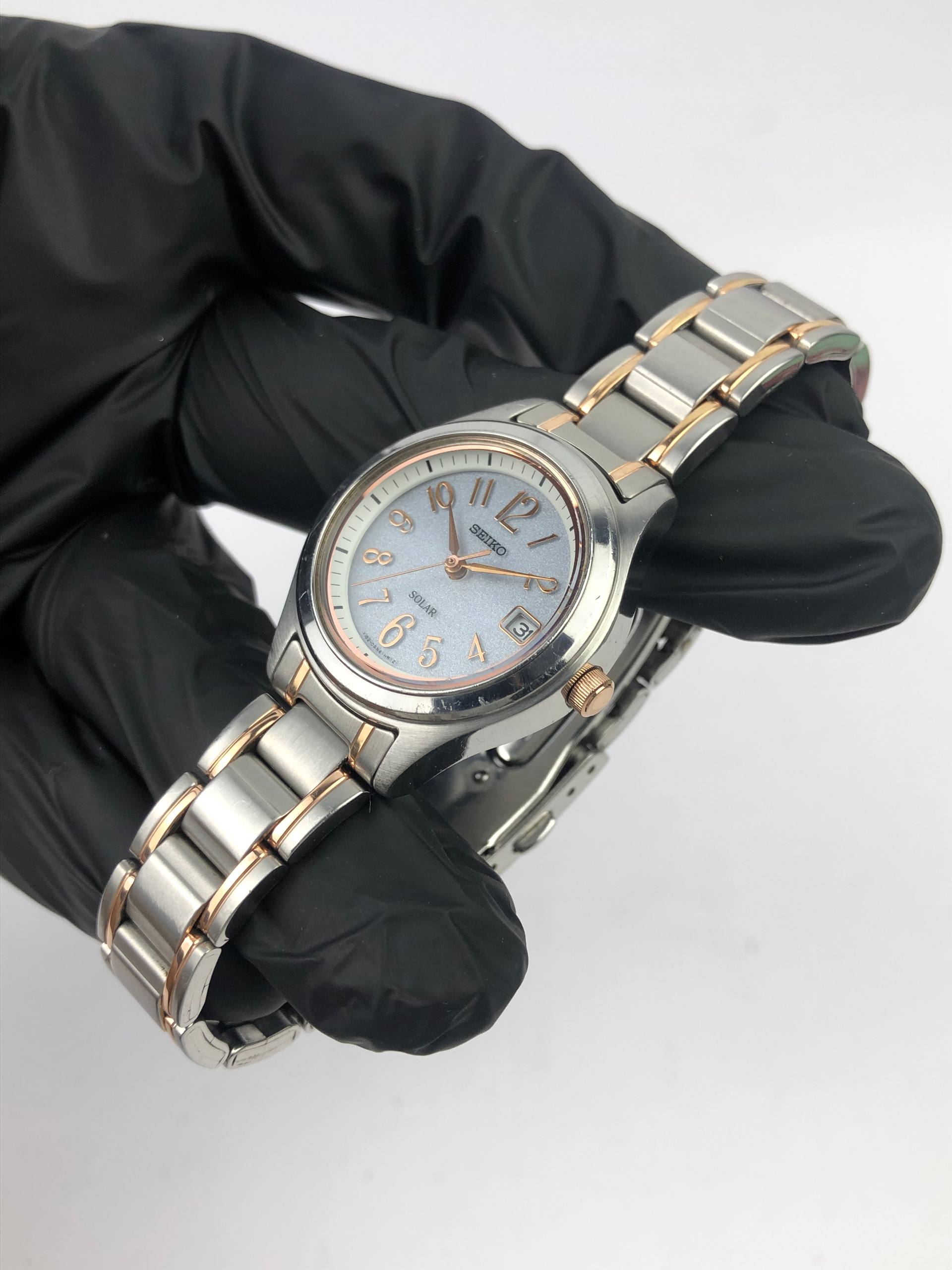 SEIKO SOLAR LADIES TEXTURE SANDS DIAL - Gambar 3