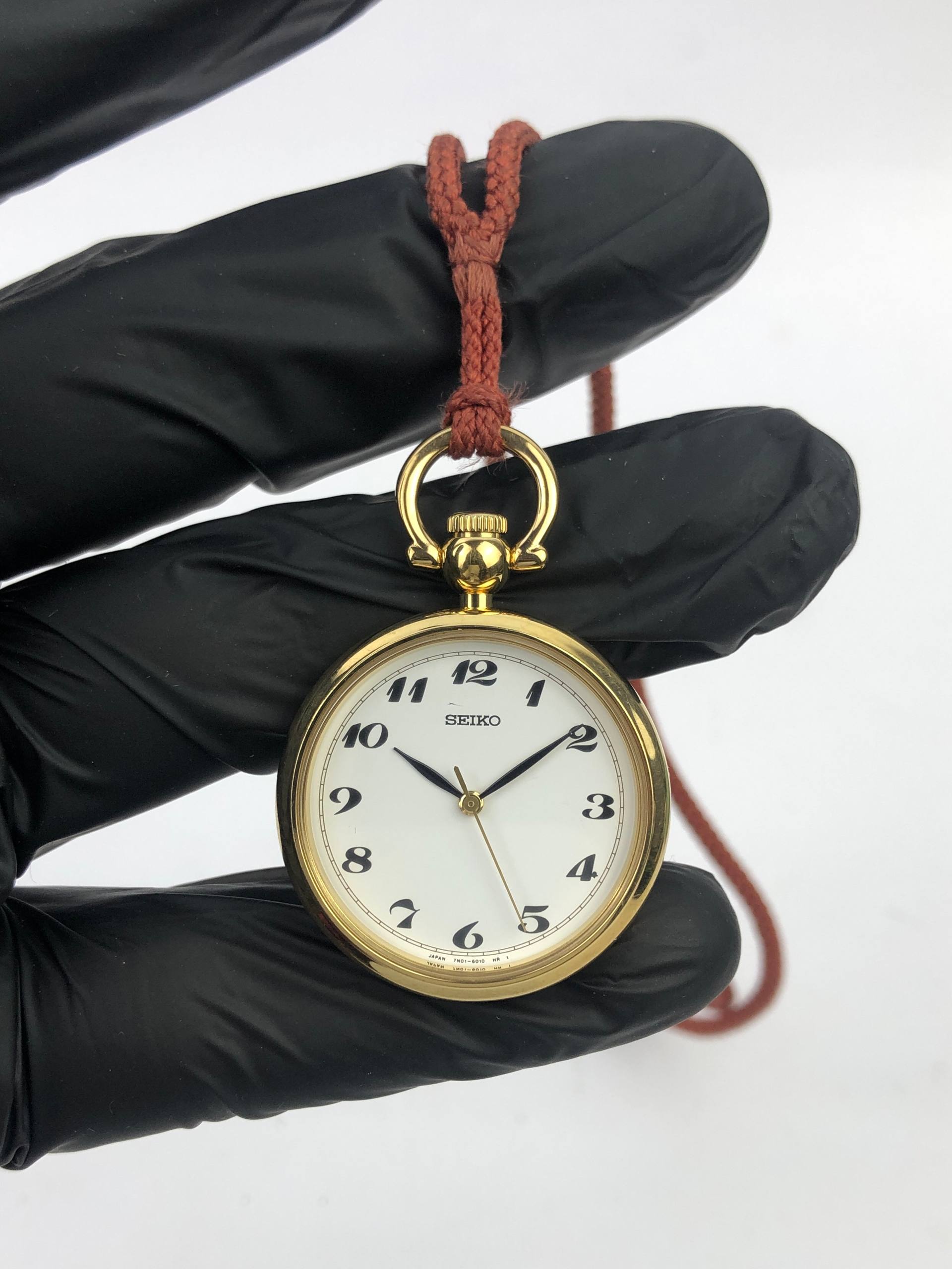 KLASIK JAM SAKU SEIKO ARABIC DIAL ALL ORI - Gambar 4