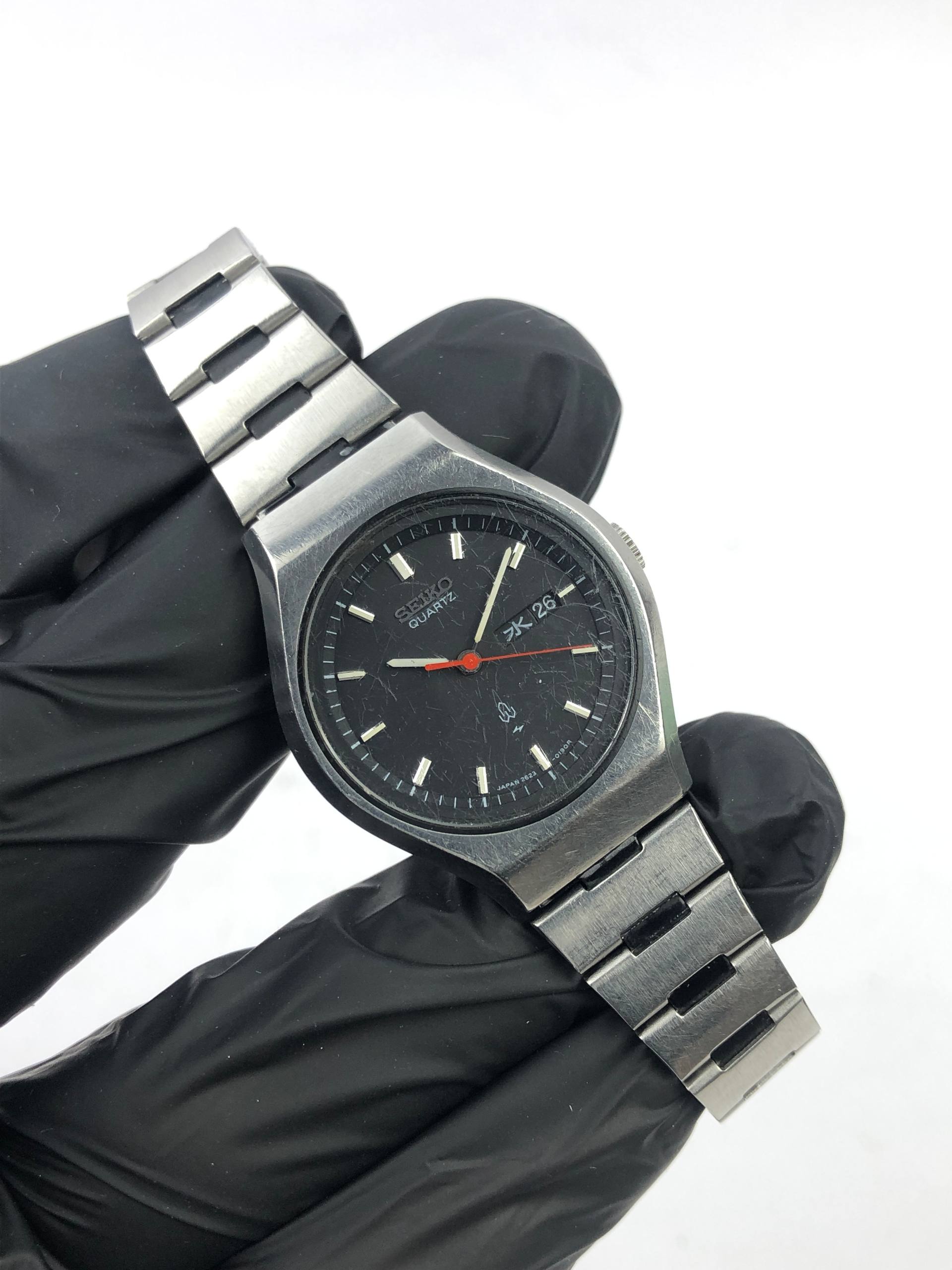 JDM SEIKO QUARTZ DAYDATE LADIES ALL ORIGINAL - Gambar 4