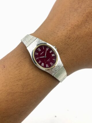BEAUTIFUL MAROON SEIKO KLASIK ROMAN ALL ORIGINAL