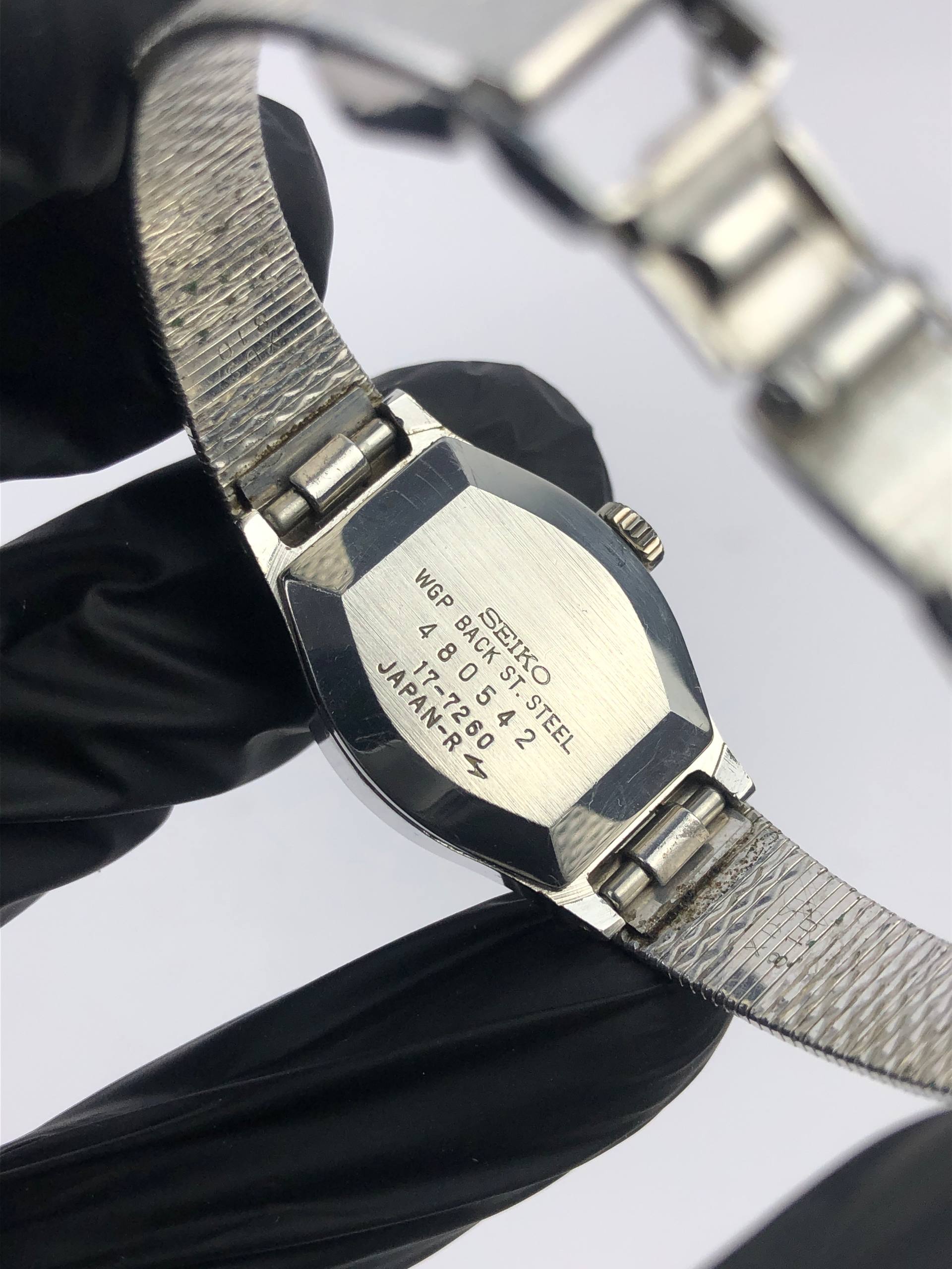 BEAUTIFUL MAROON SEIKO KLASIK ROMAN ALL ORIGINAL - Gambar 7