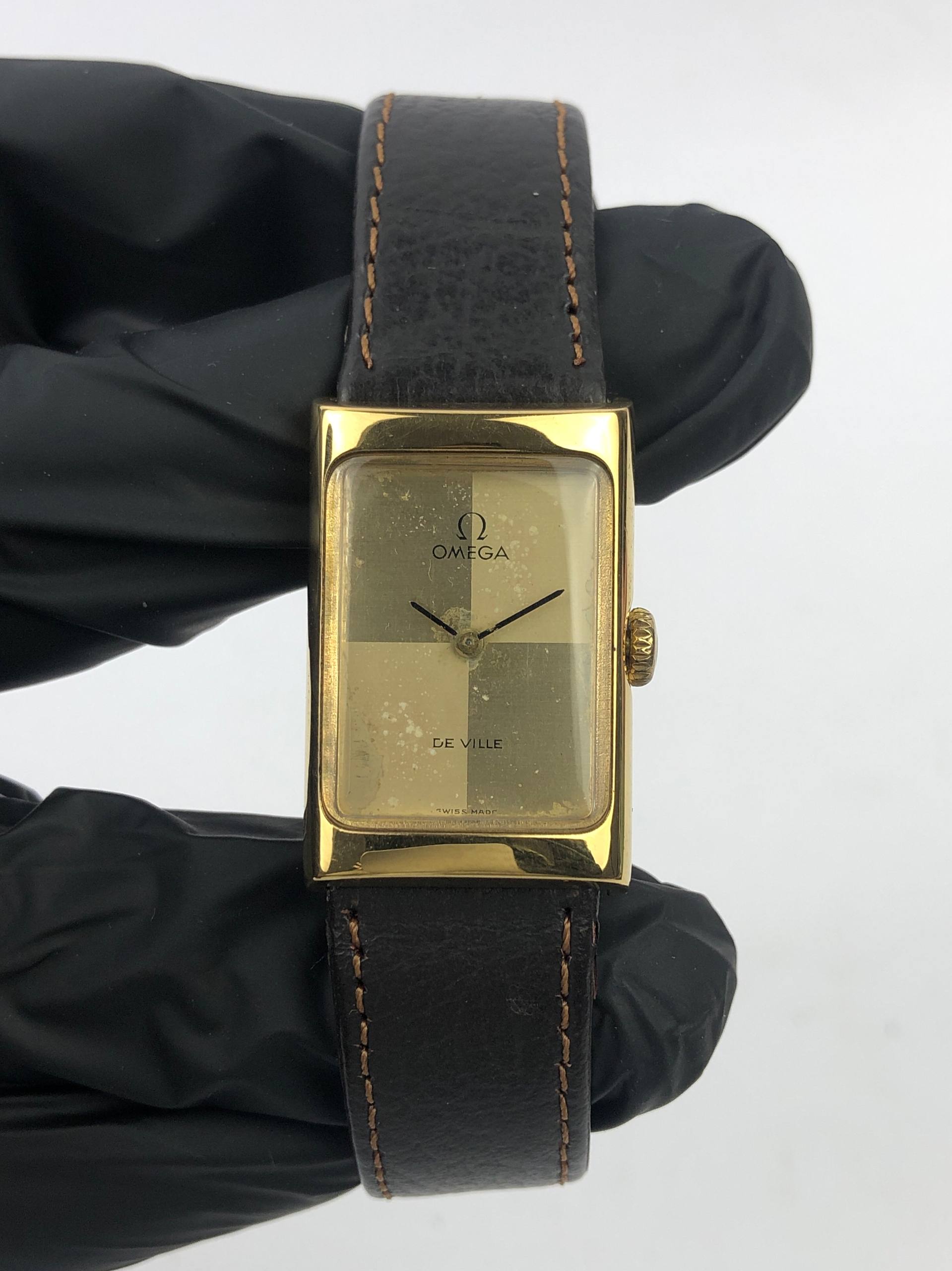 OMEGA DE VILLE TANK MANUAL SIZE PRIA - Gambar 2