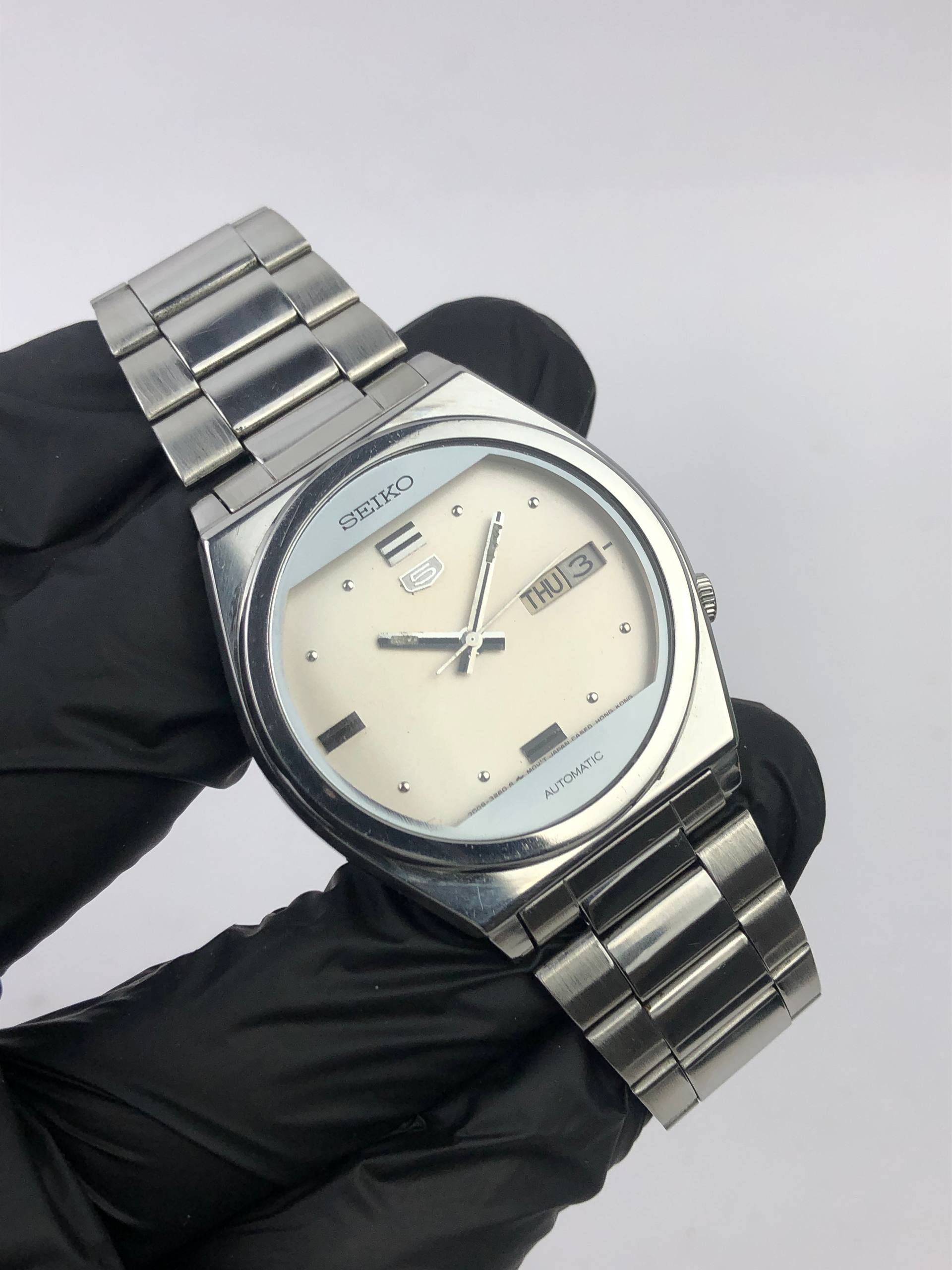 VINTAGE SEIKO 5 STYLISH ALL ORIGINAL - Gambar 4
