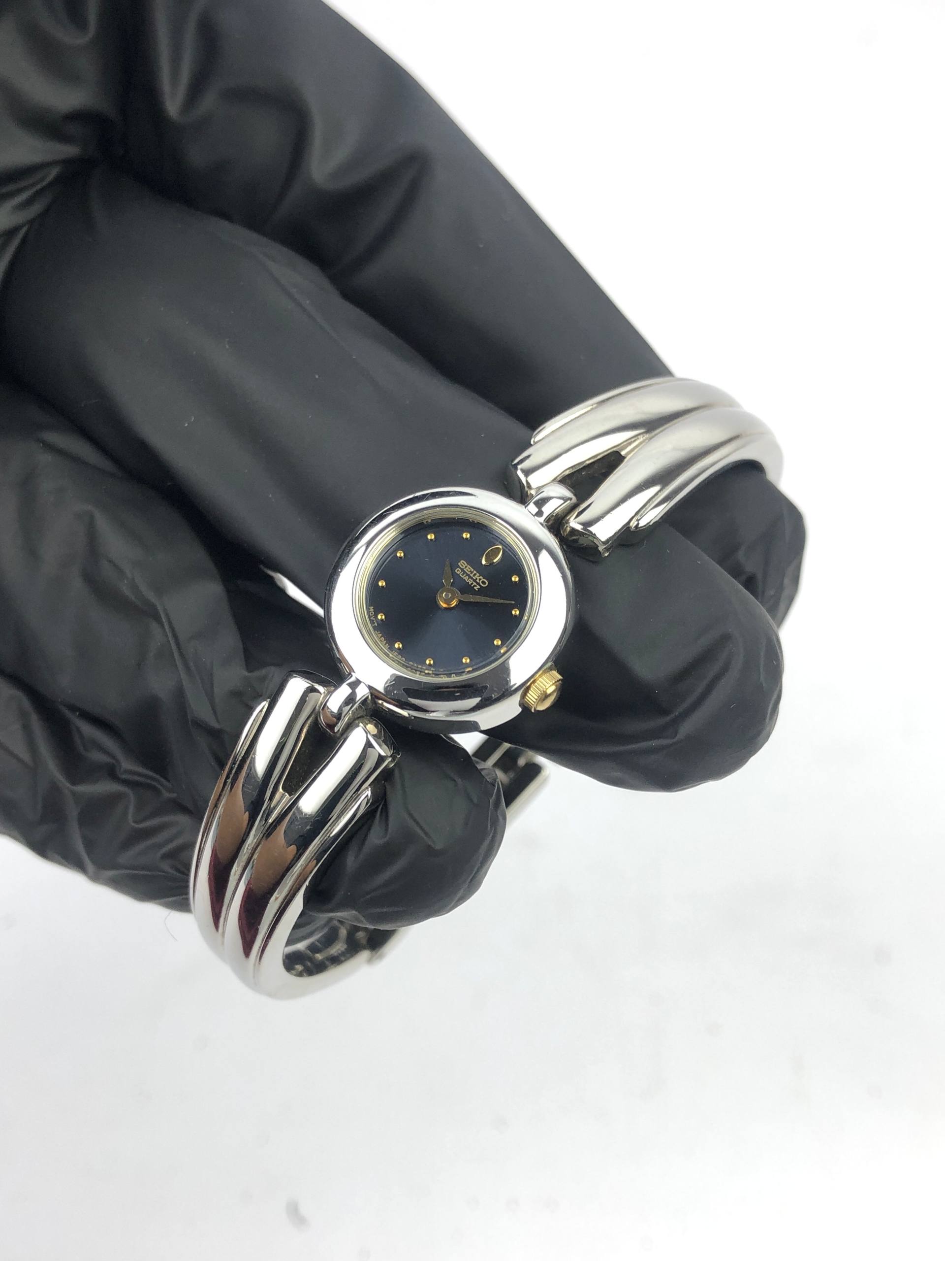 SEIKO QUARTZ BANGLE ALL ORIGINAL - Gambar 3