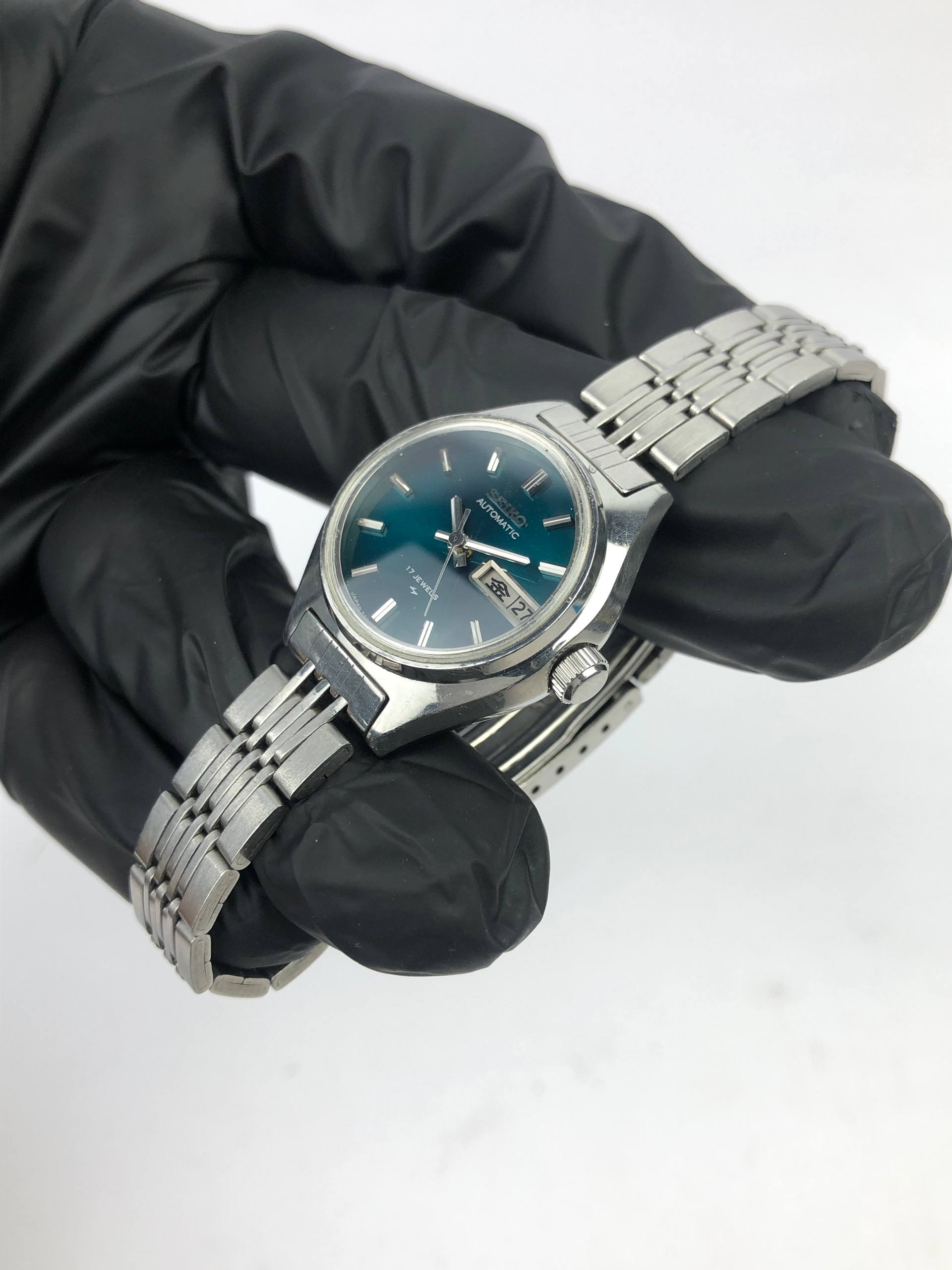 JDM SEIKO LADY DIAL HIJAU BOTOL ALL ORIGINAL - Gambar 3