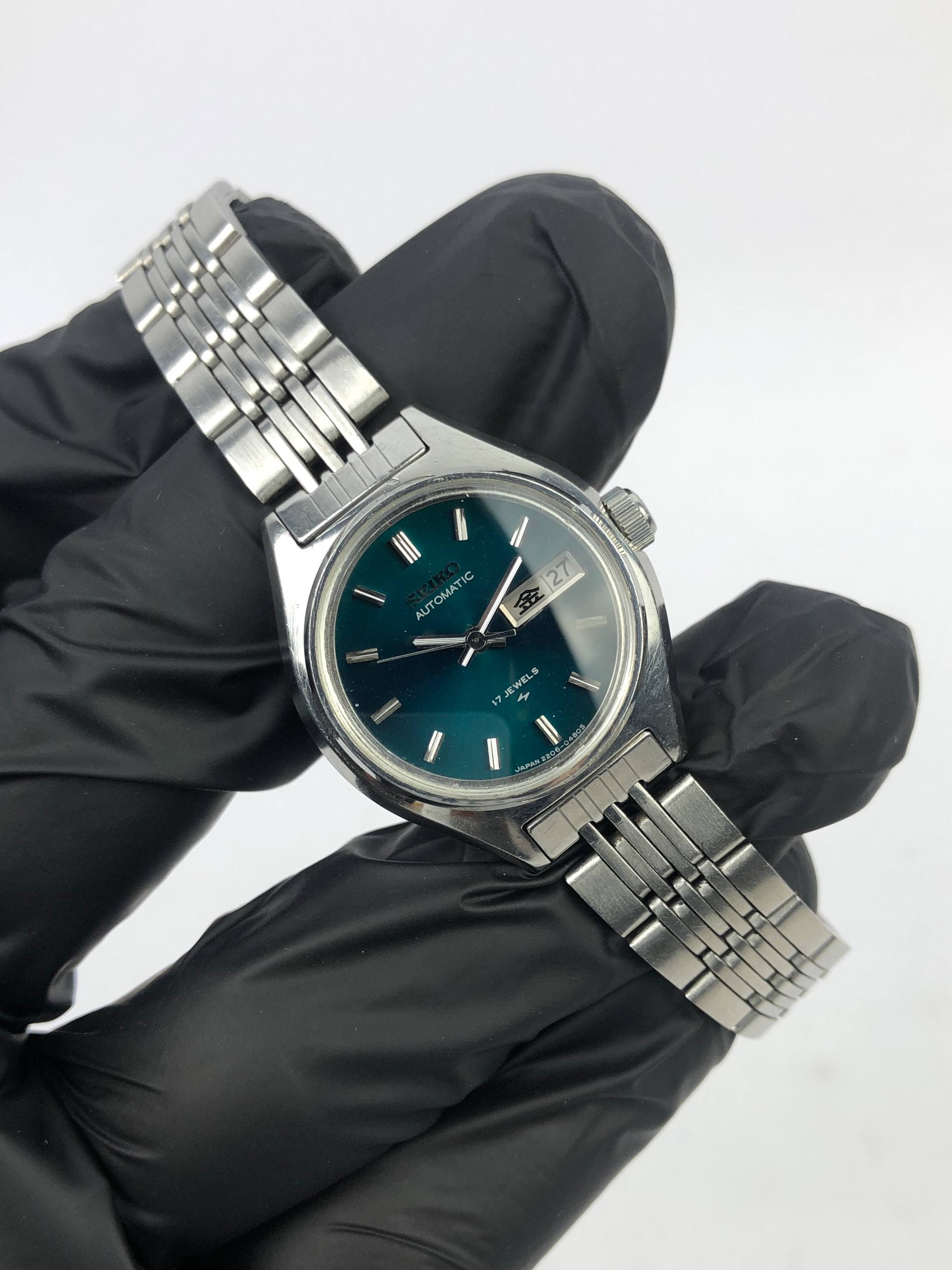 JDM SEIKO LADY DIAL HIJAU BOTOL ALL ORIGINAL - Gambar 4