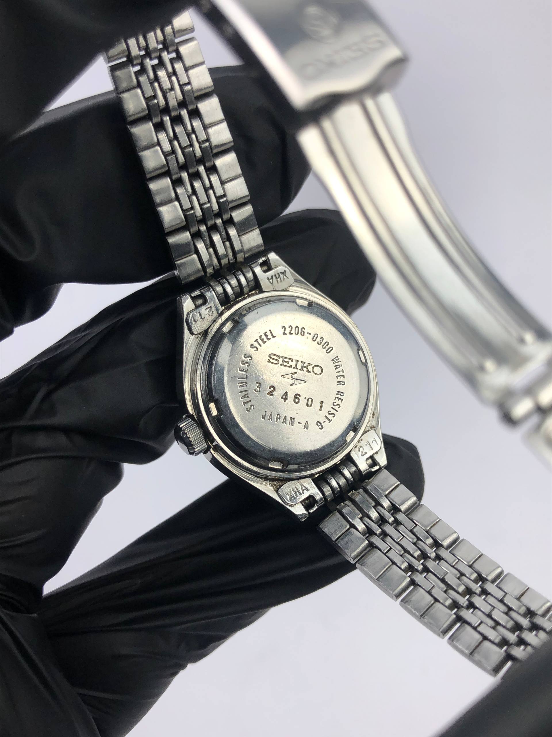 JDM SEIKO LADY DIAL HIJAU BOTOL ALL ORIGINAL - Gambar 8