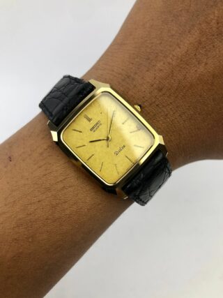 SEIKO DOLCE NSCG TANK SNOWFLAKE DIAL