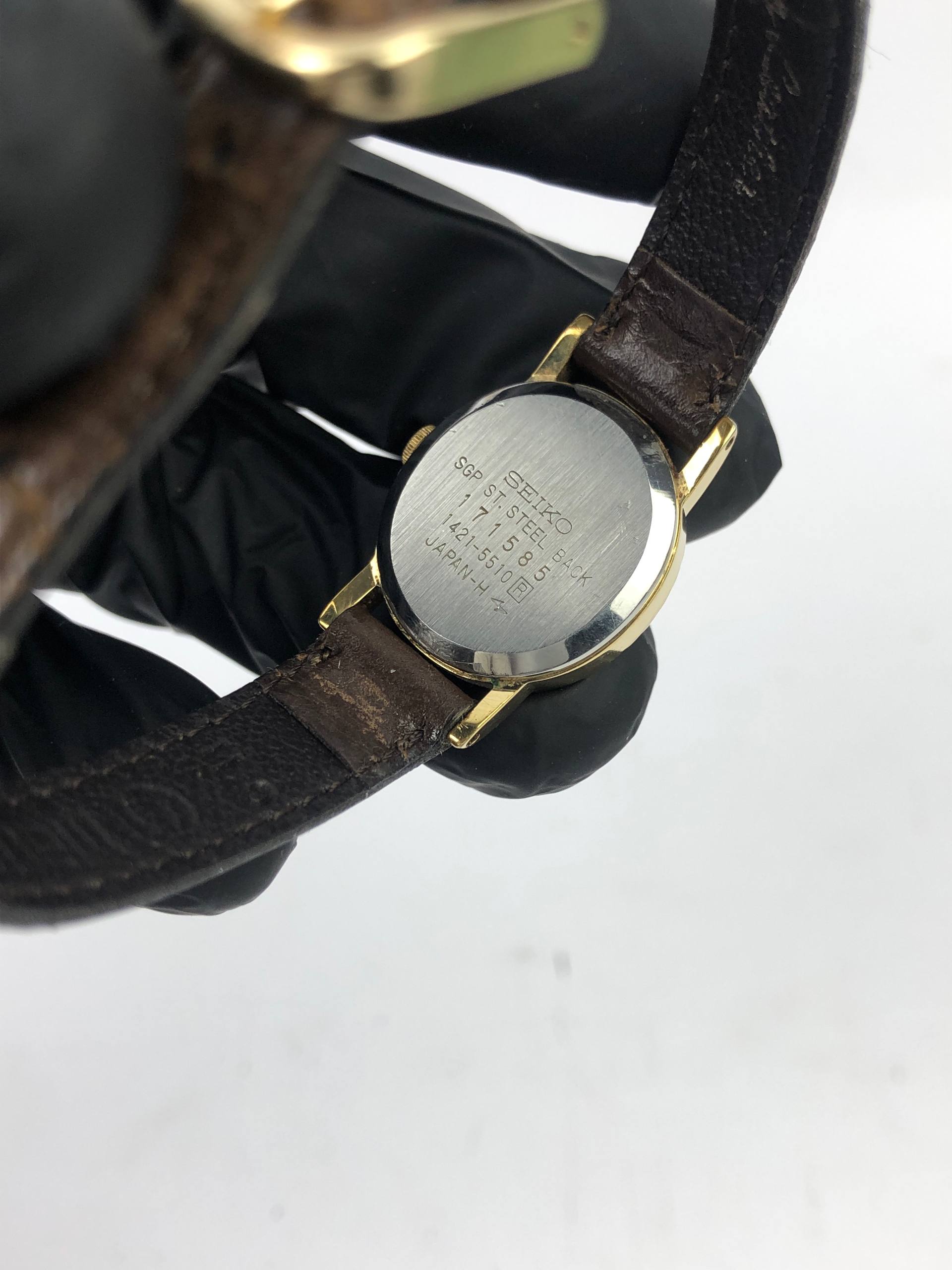 VINTAGE SEIKO QUARTZ LADIES OVAL - Gambar 7