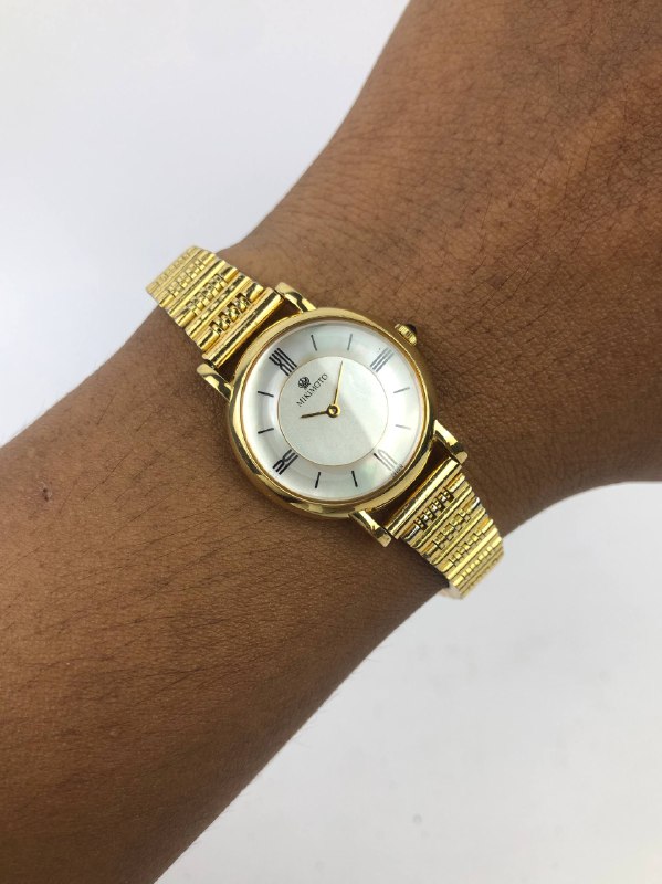SEIKO MIKIMOTO JAPAN QUARTZ 14k GOLD PLATED