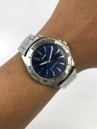 ALBA QUARTZ BLUE DIAL
