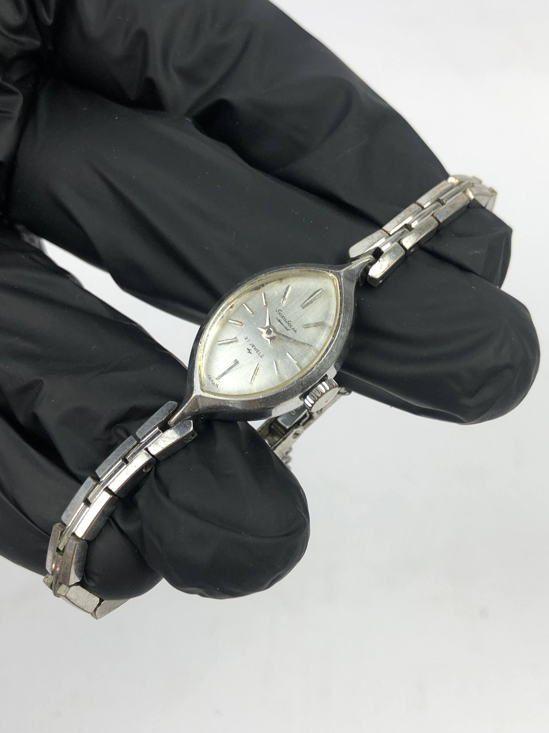 SEIKO SOLAR VINTAGE LADY - Gambar 3