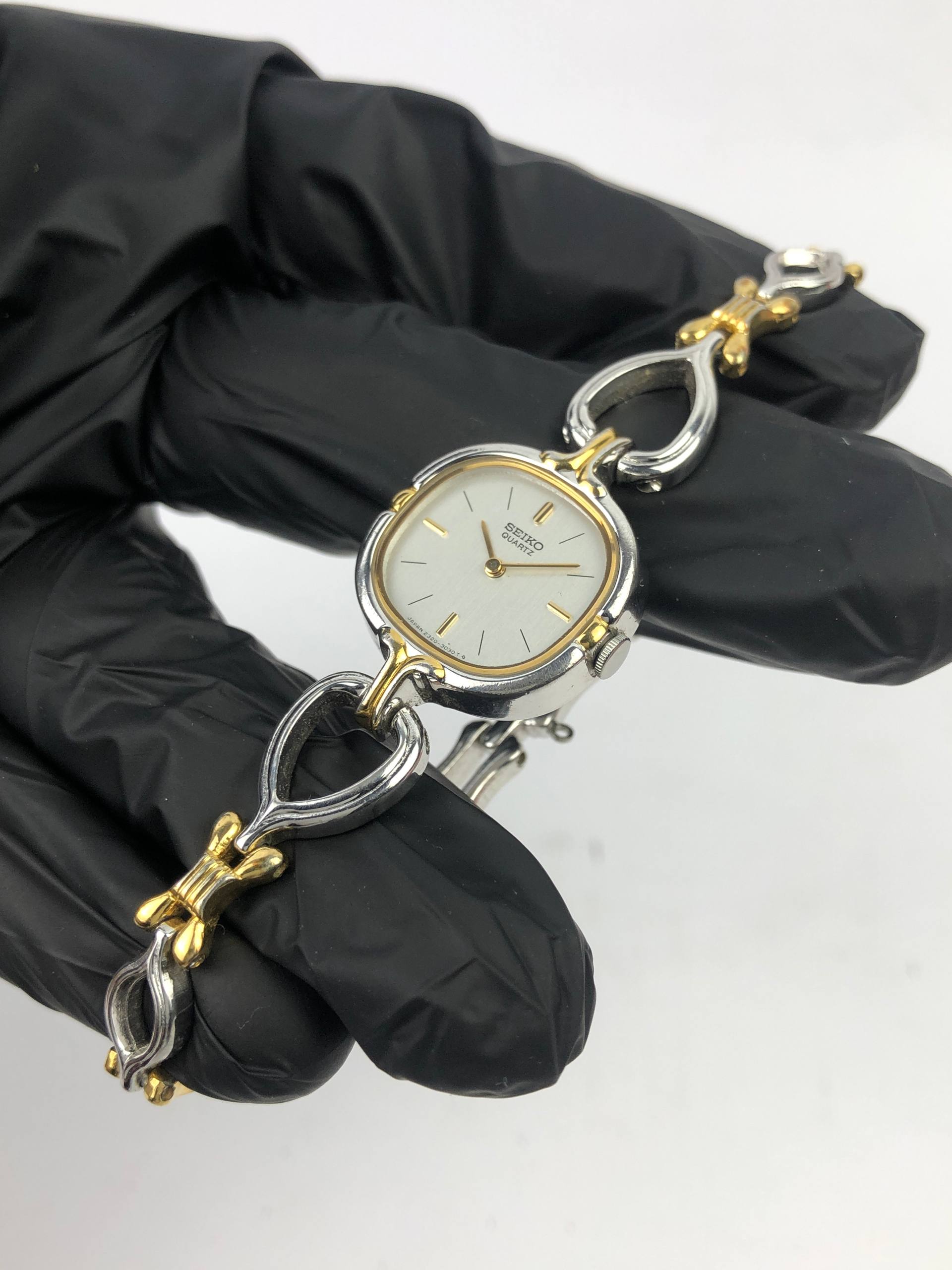 SEIKO LADIES BANGLE TWOTONE - Gambar 3