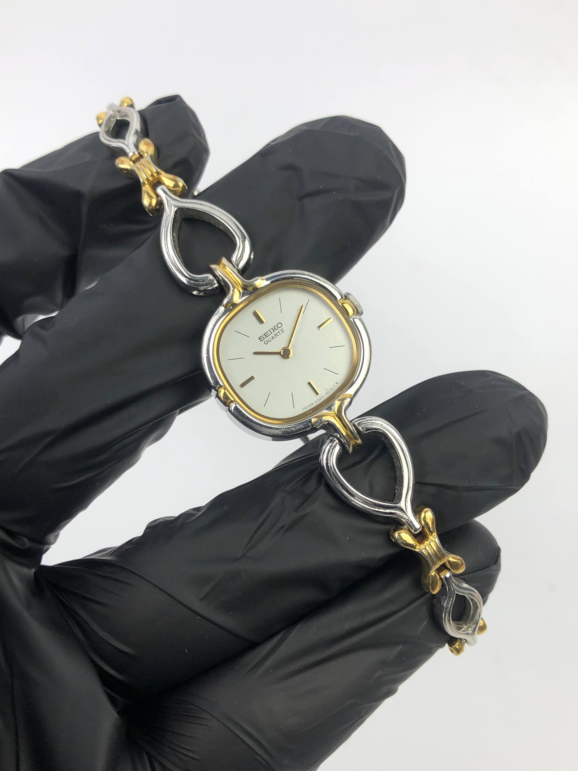 SEIKO LADIES BANGLE TWOTONE - Gambar 4