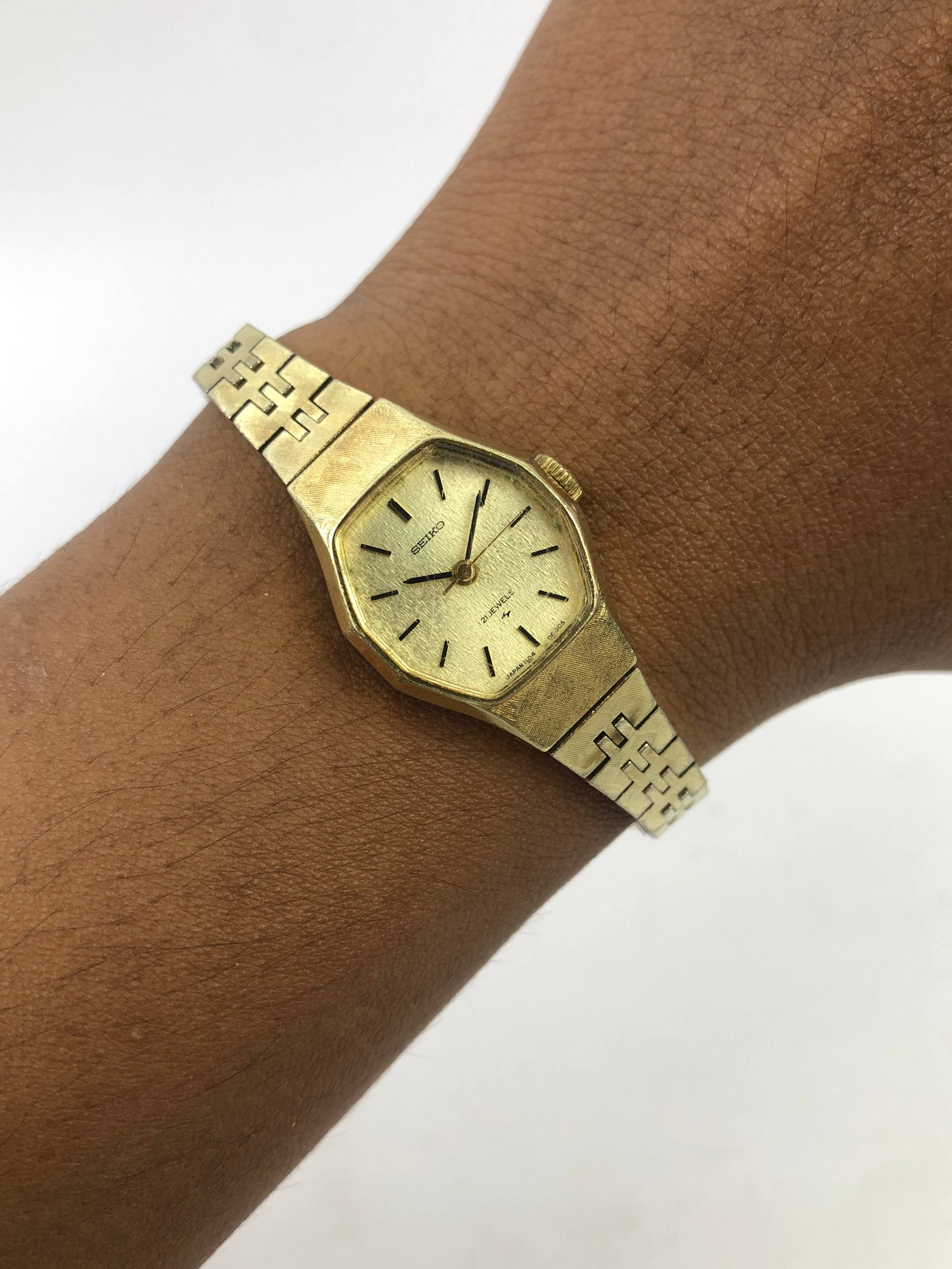 SEIKO LADIES VINTAGE GOLD FILED