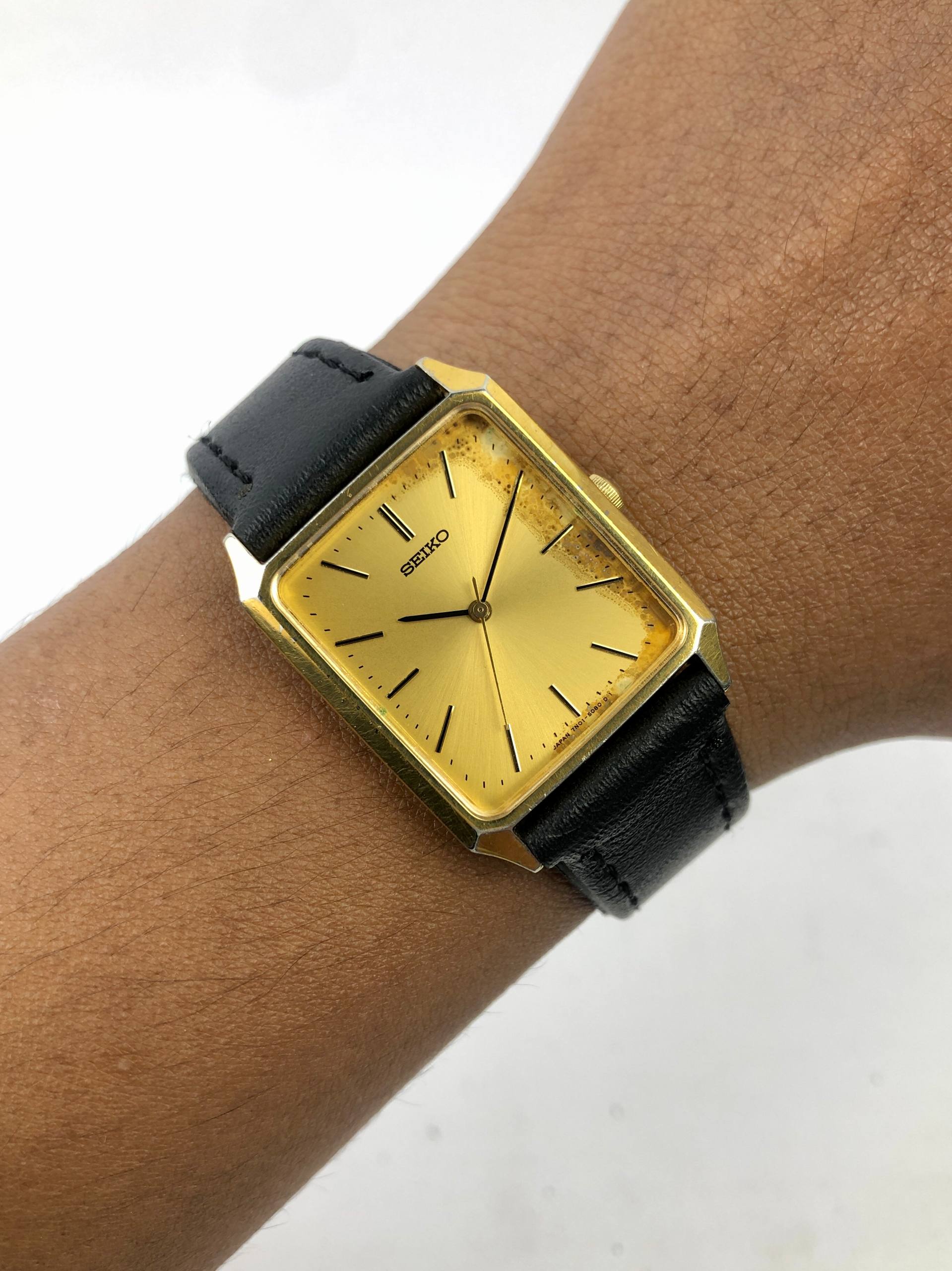 SEIKO TANK PRIA QUARTZ ORIGINAL