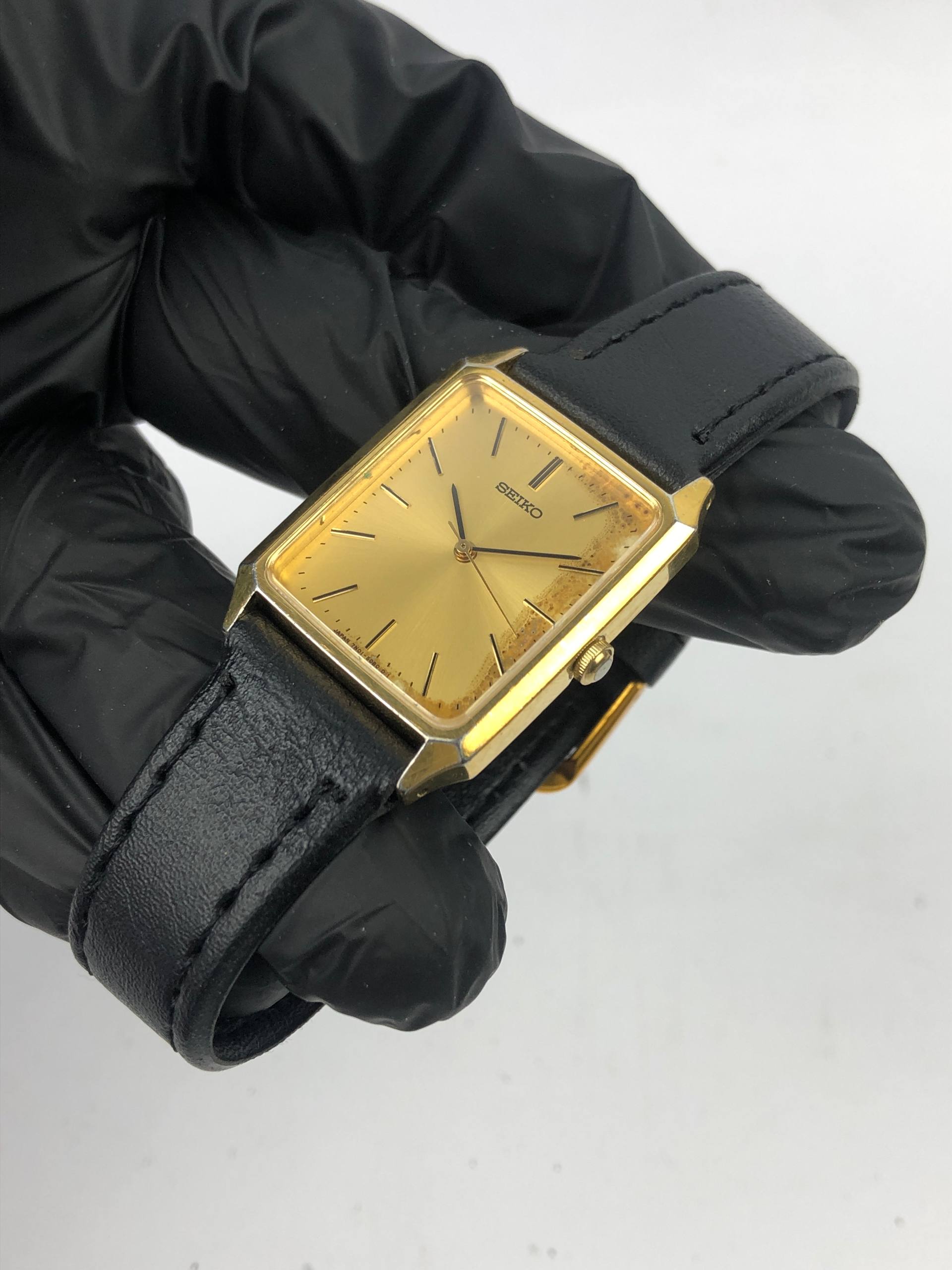 SEIKO TANK PRIA QUARTZ ORIGINAL - Gambar 3